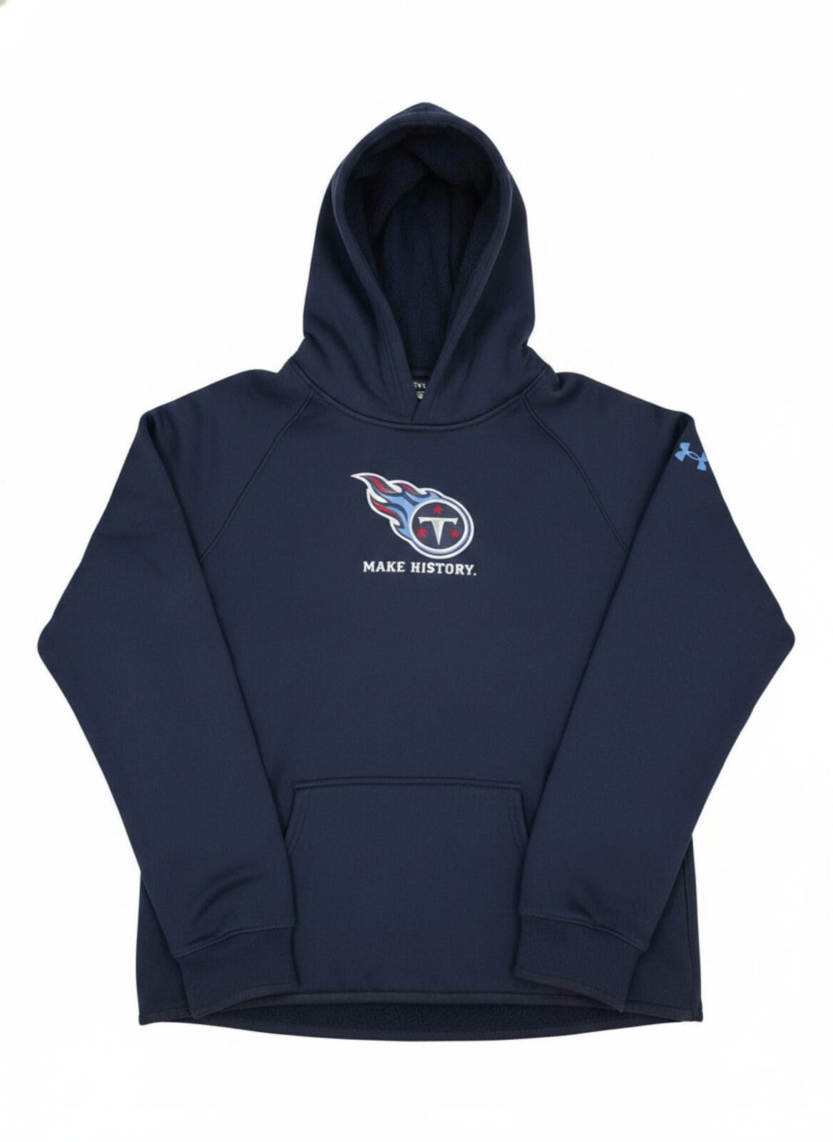 Under Armour Under Armour Tennessee Titans Navy NFL Hoodie YXL Loose Fit Size US XL / EU 56 / 4 - 9 Thumbnail