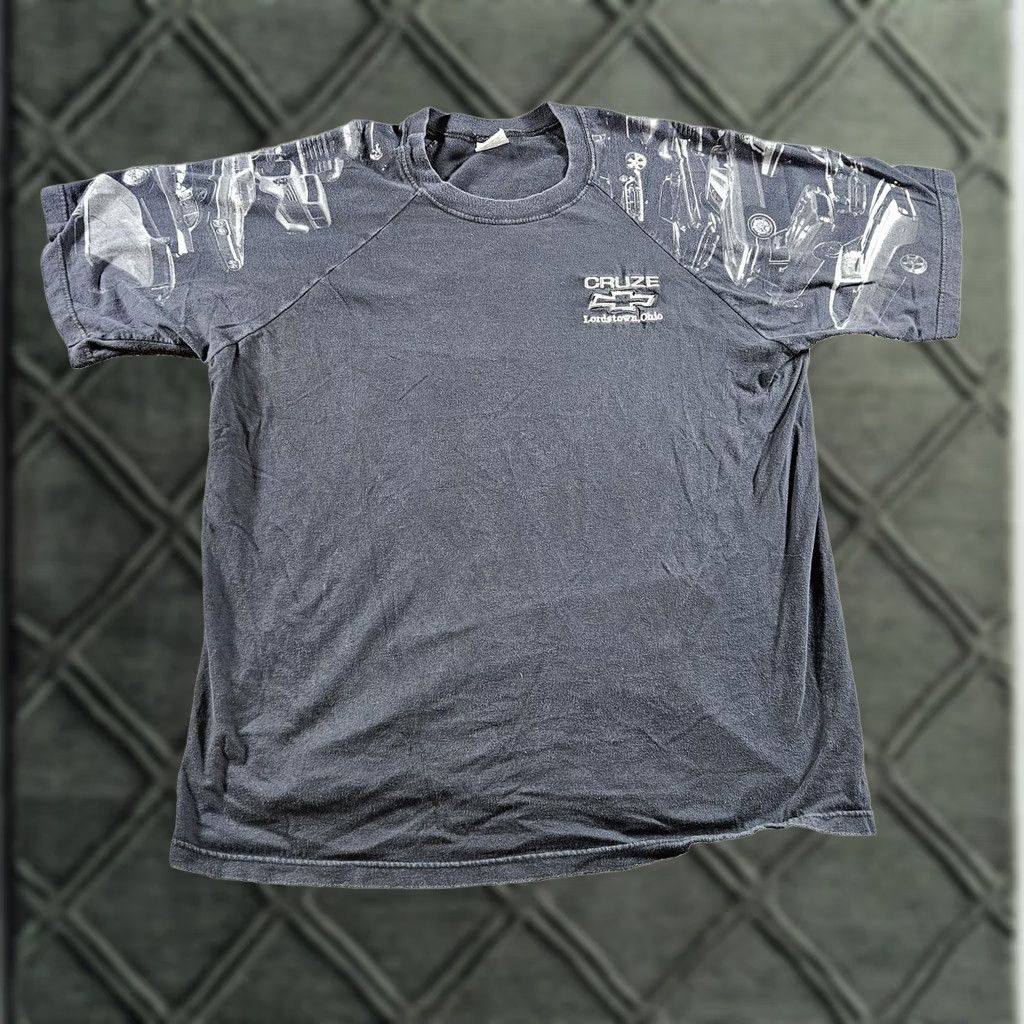 Alife Life Shirt Mens M Gray Chevrolet Cruze Lordstown Ohio Auto Graphic Tee Size US M / EU 48-50 / 2 - 1 Thumbnail