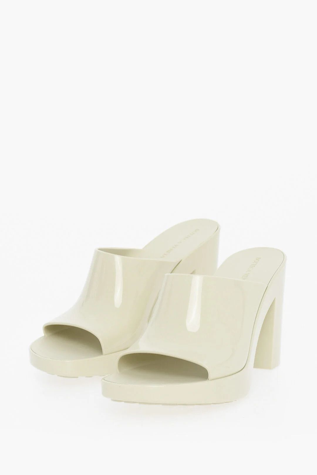 Bottega Veneta og1mm0426 Rubber Sandals in White Size US 8 / IT 38 - 3 Thumbnail