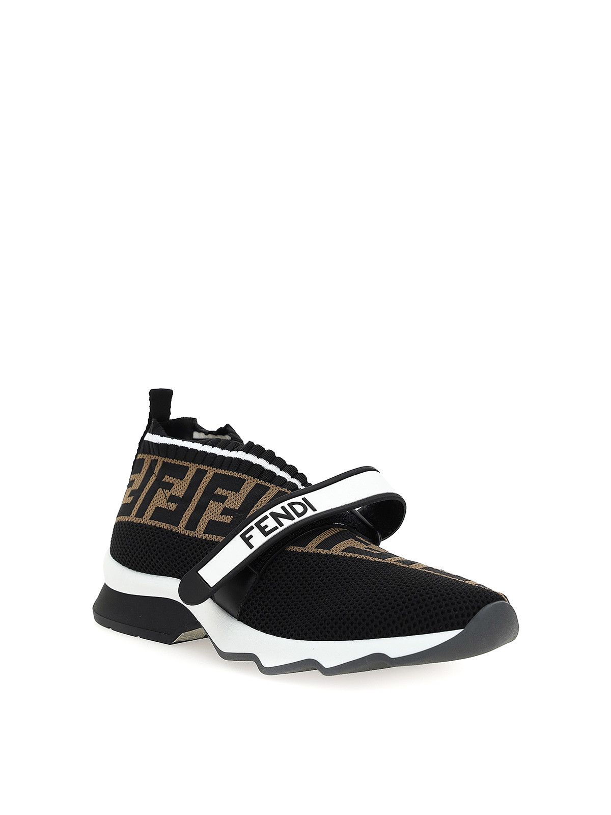 Fendi o1s1wg111224 Rockoko Sneakers in Multicolor Size US 8 / IT 38 - 2 Thumbnail