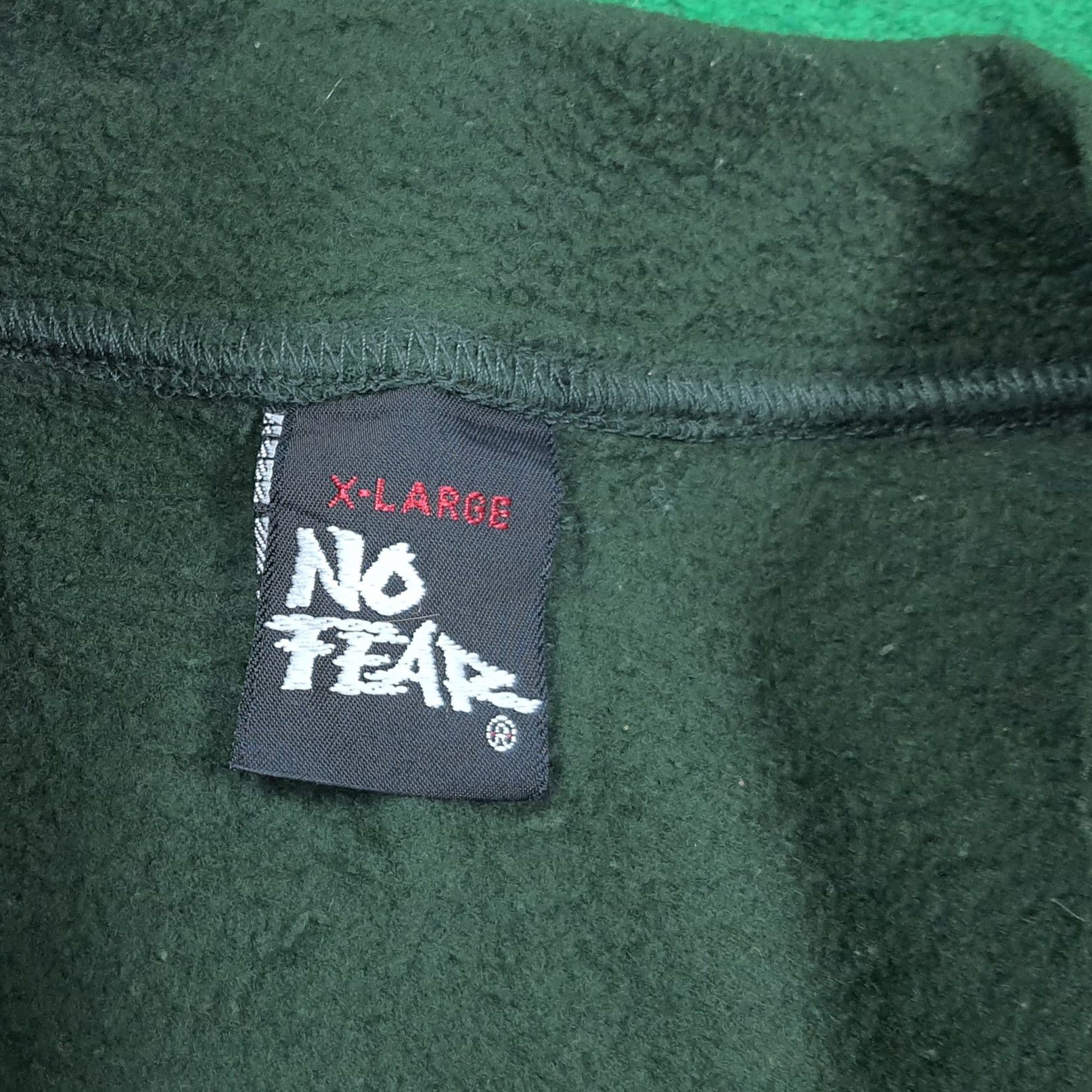 No Fear Vintage 90s No Fear Fleece Vests Gorpcore Style C279N19 Size US L / EU 52-54 / 3 - 6 Thumbnail