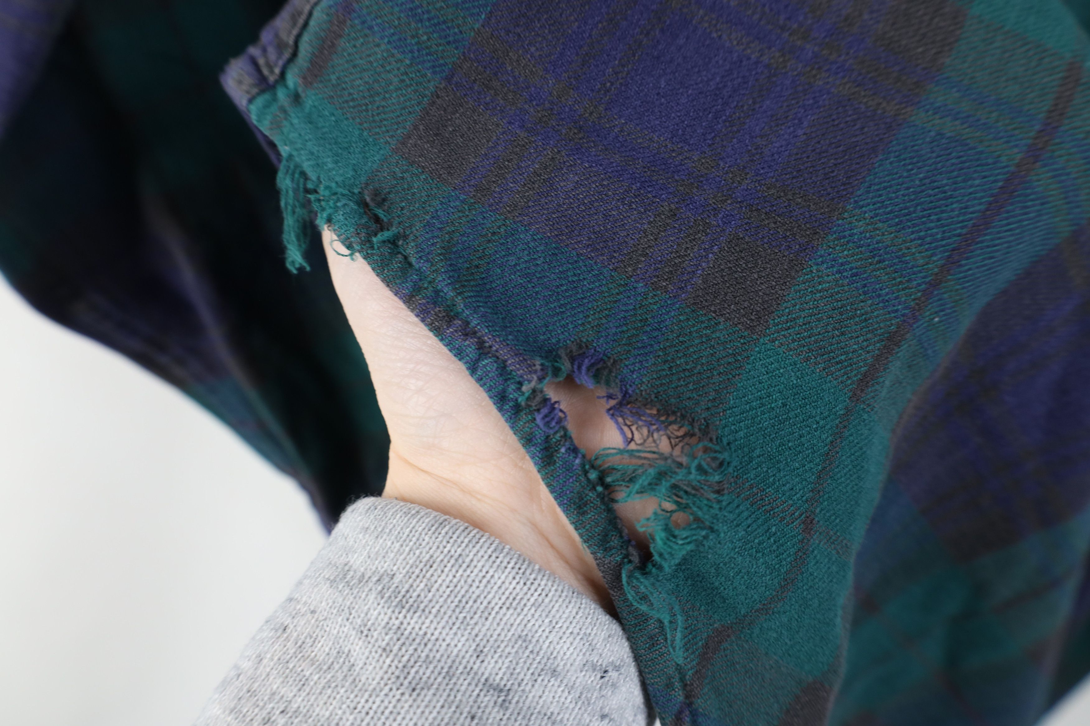 Gap Vintage 90s Gap Flannel Collared Button Down Shirt Plaid Size US M / EU 48-50 / 2 - 13 Thumbnail