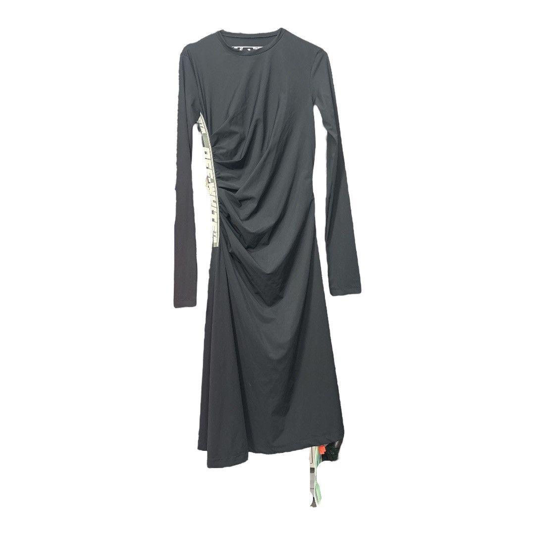 Off-White $920 NWT Off-White Athleisure Black Sporty Dress Sz 46 Lg Size L / US 10 / IT 46 - 5 Thumbnail