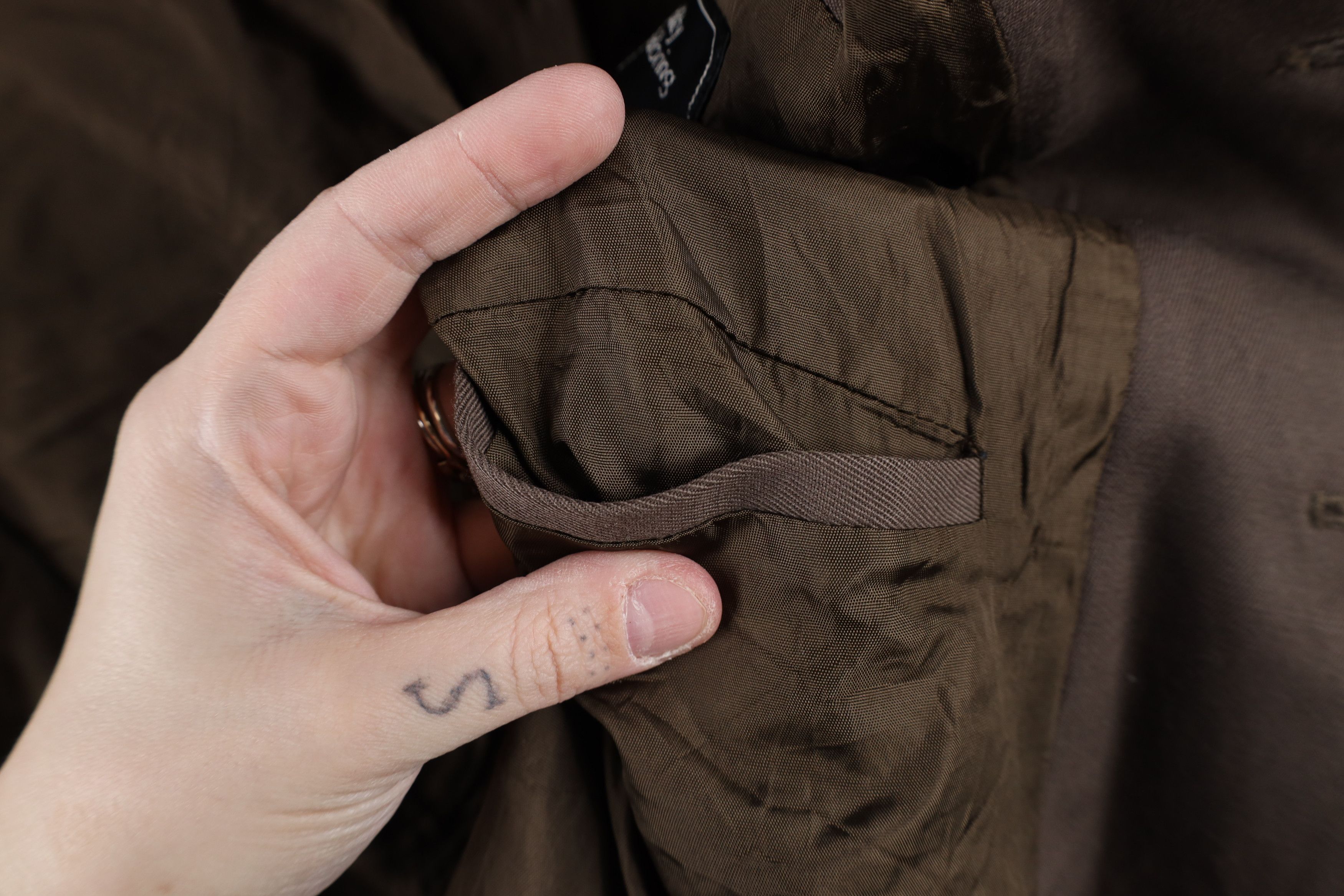 Vintage Vintage 70s Streetwear Suit Coat Jacket Brown W Germany Size US L / EU 52-54 / 3 - 13 Thumbnail