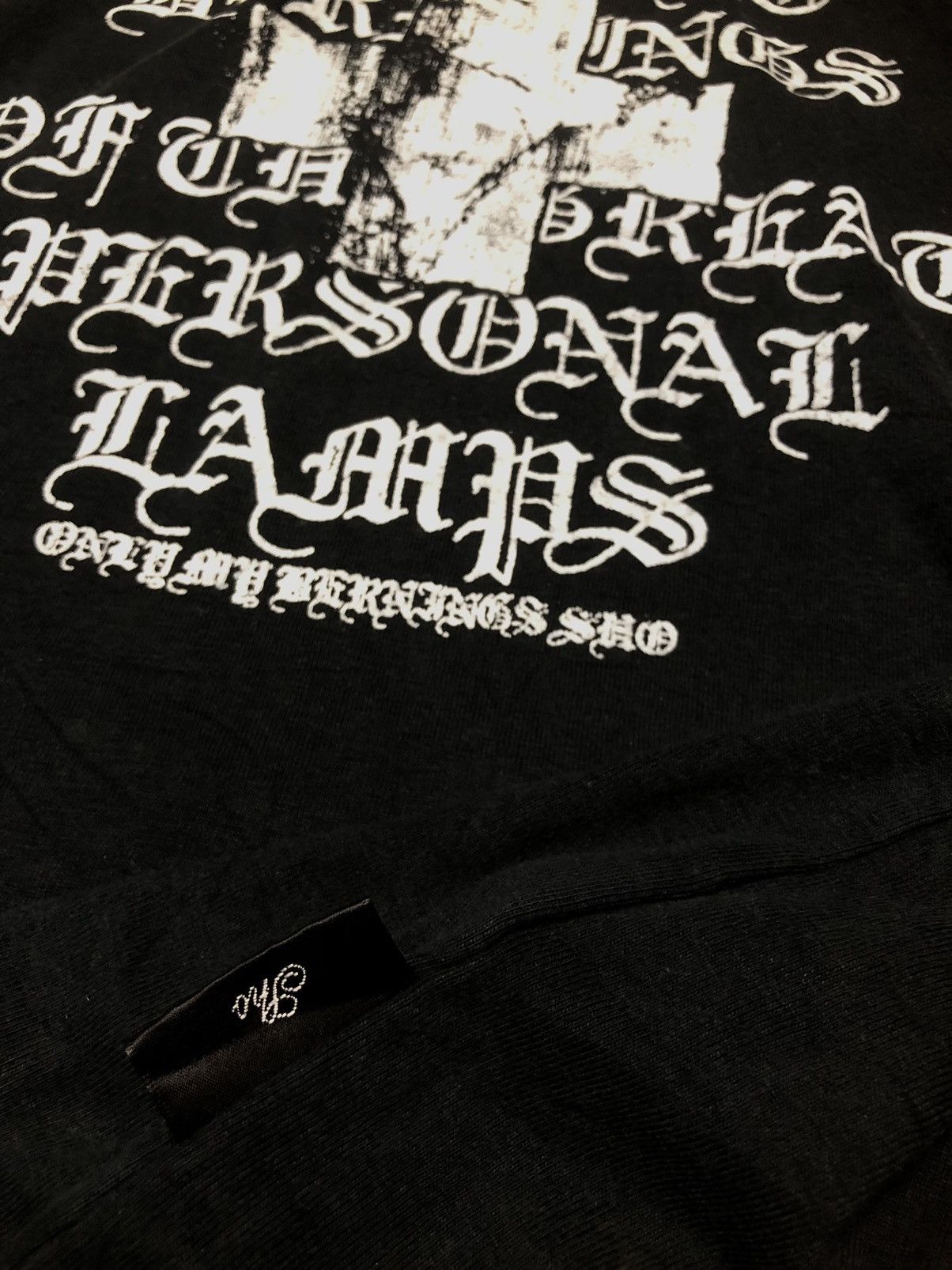 Japanese Brand Bernings Sho Black Label V Stitch Long Sleeve Tee Shirt Size US M / EU 48-50 / 2 - 15 Thumbnail