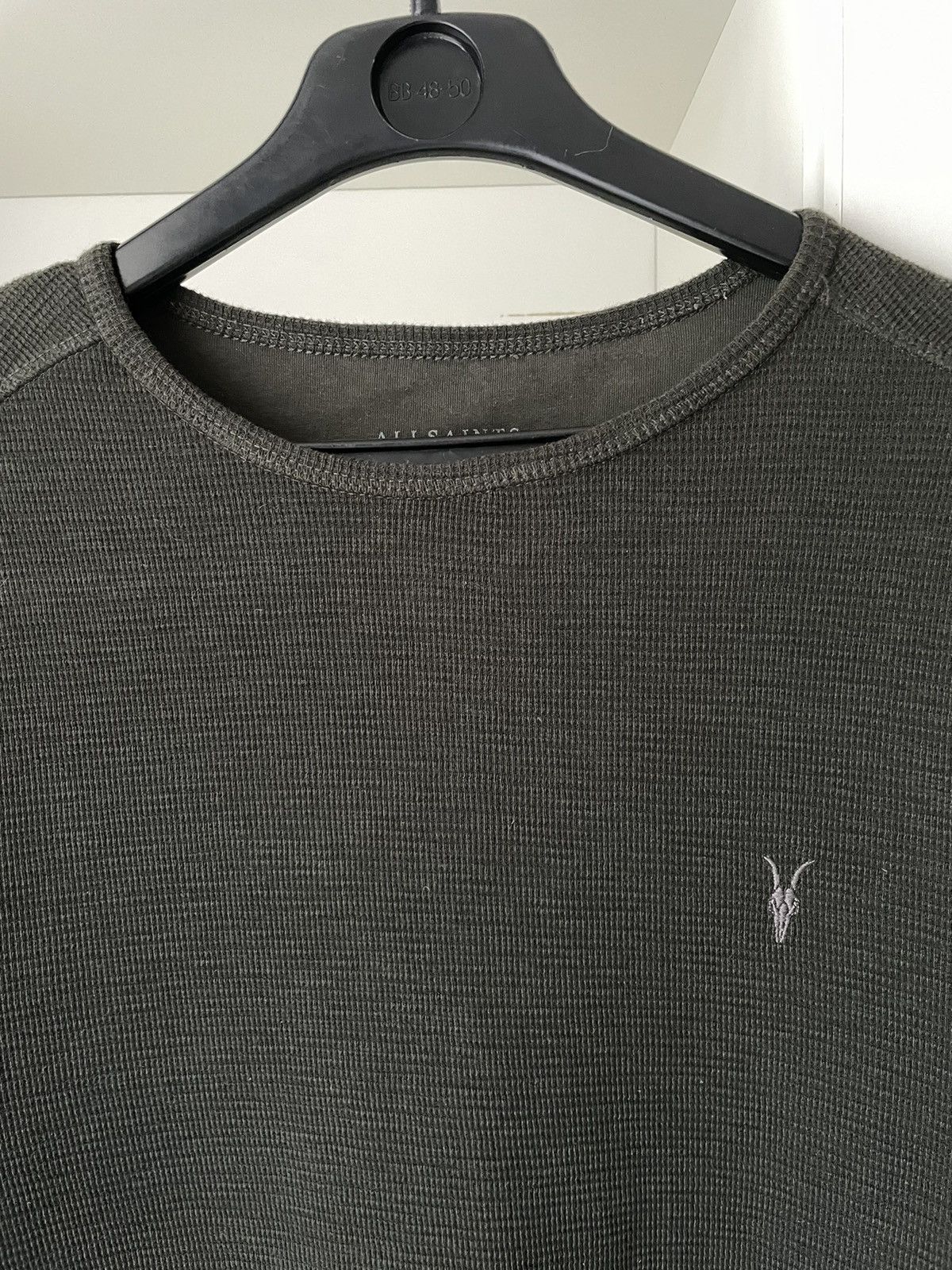 Allsaints Allsaints Luxury Waffle Long Sleeve Sweatshirt Size US S / EU 44-46 / 1 - 3 Thumbnail