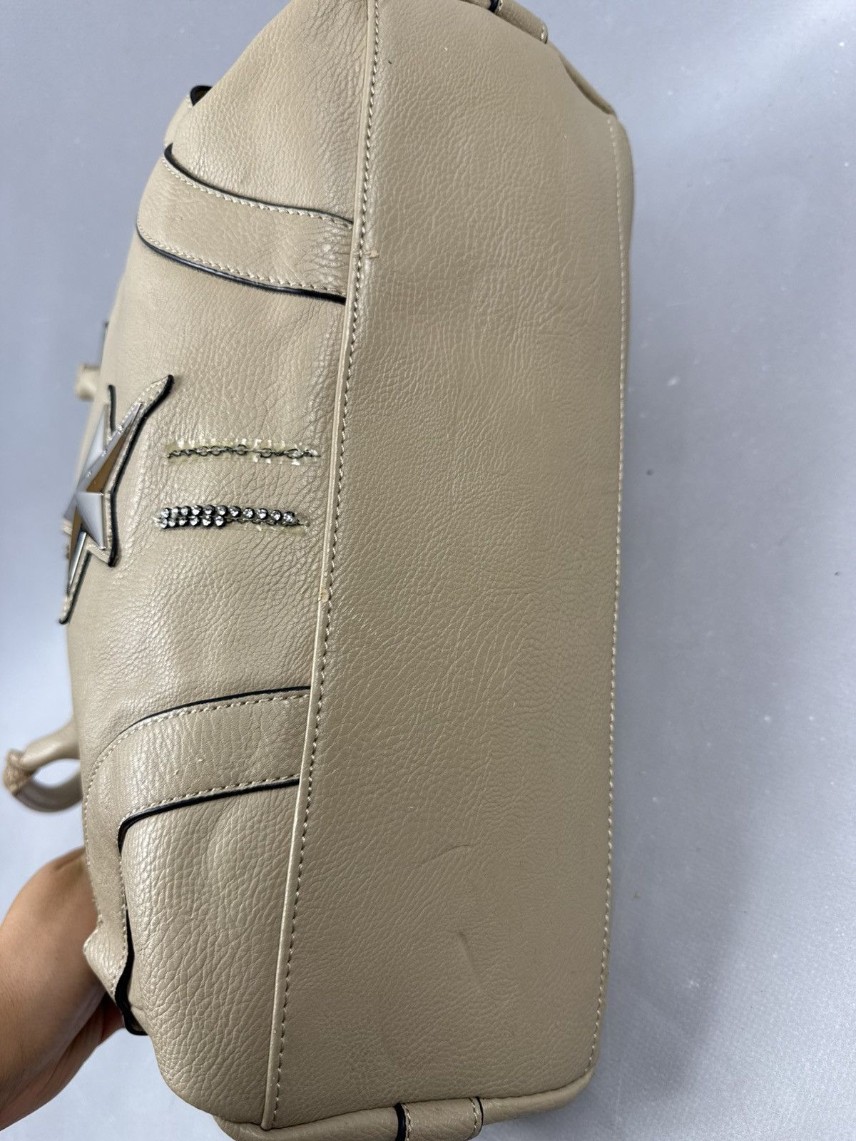Mugler Mugler handbag vintage y2k beige leather model Size ONE SIZE - 14 Thumbnail