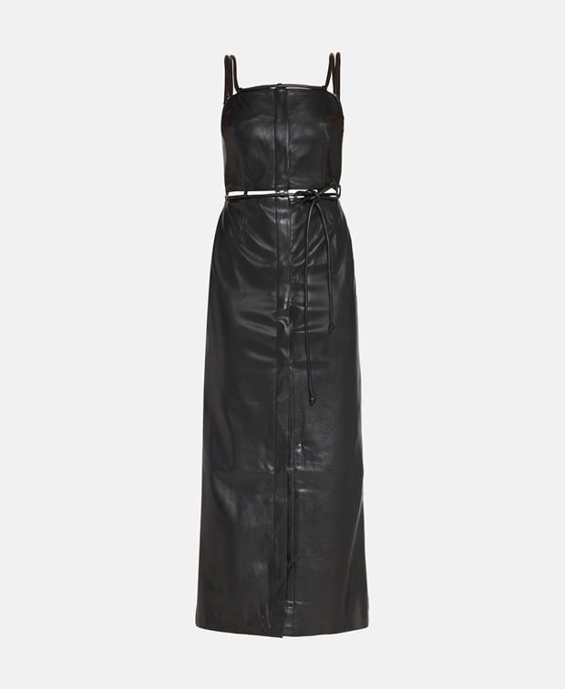 Nanushka Leather-look dress Size S / US 4 / IT 40 - 1 Thumbnail