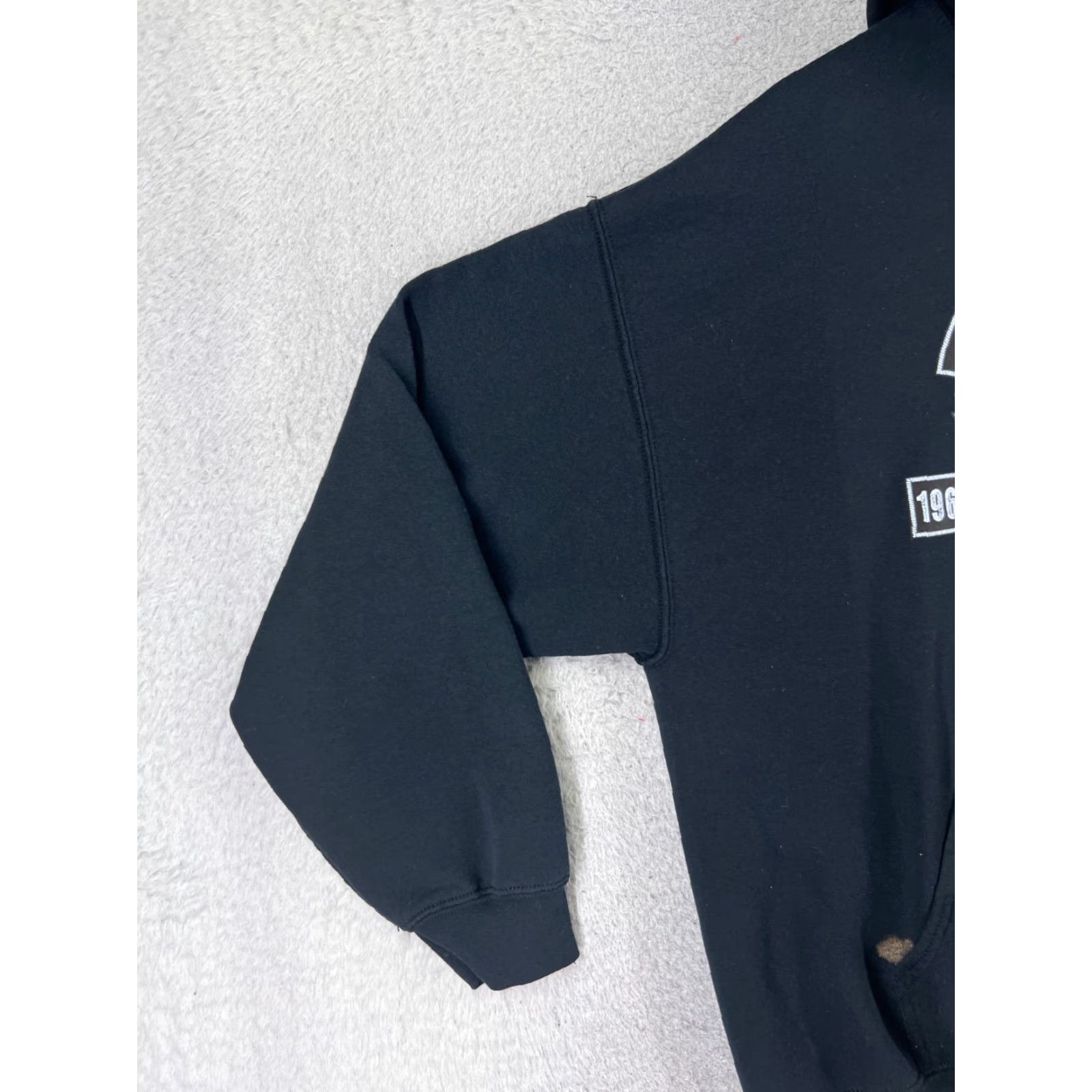 Gildan Gildan Hoodie Mens XL Black US Military Vets Motorcycle POW MIA Pocket READ Size US XL / EU 56 / 4 - 3 Thumbnail