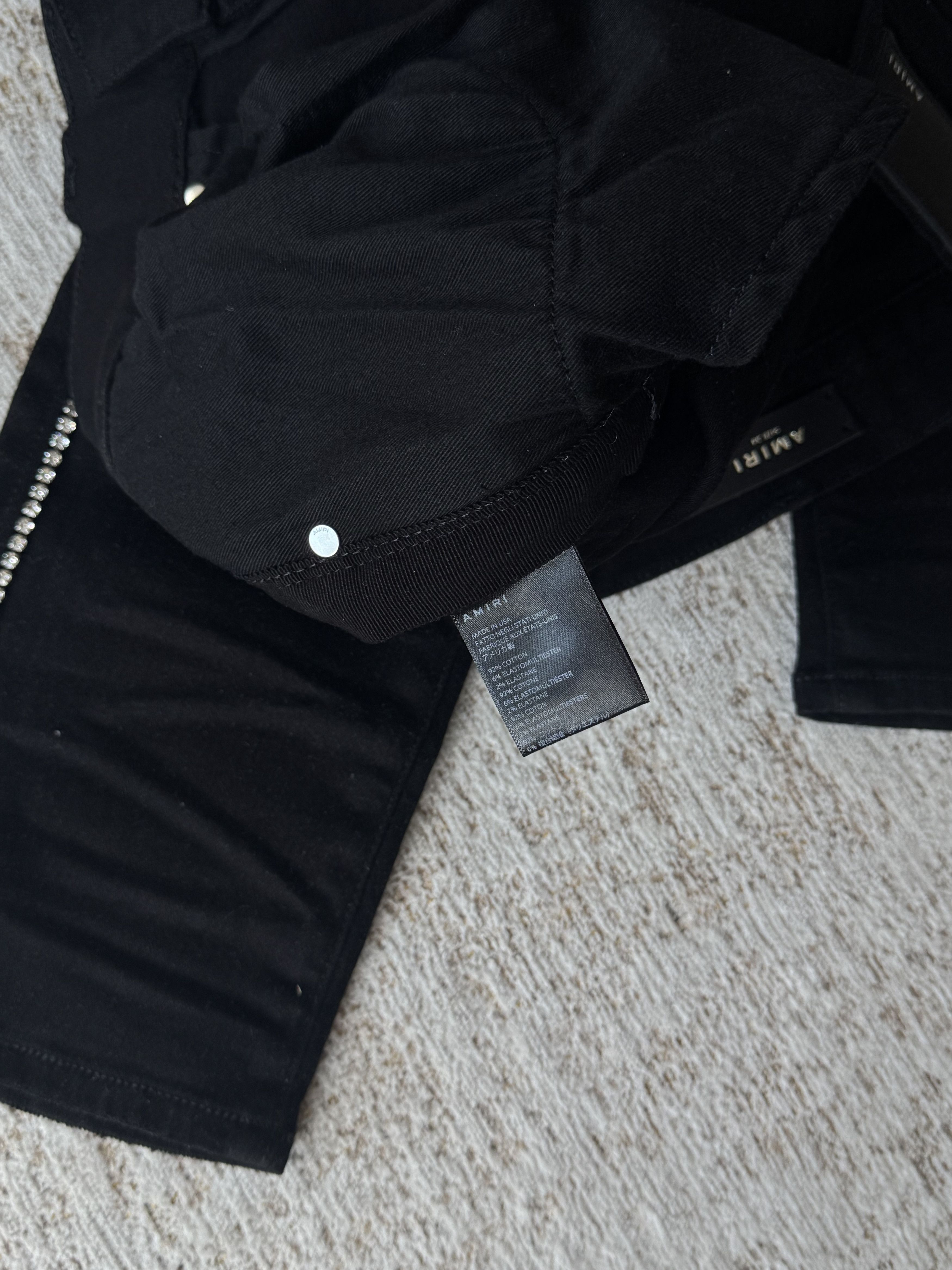 Amiri AMIRI CRYSTAL TRACK | SIZE 34 Size US 34 / EU 50 - 5 Thumbnail
