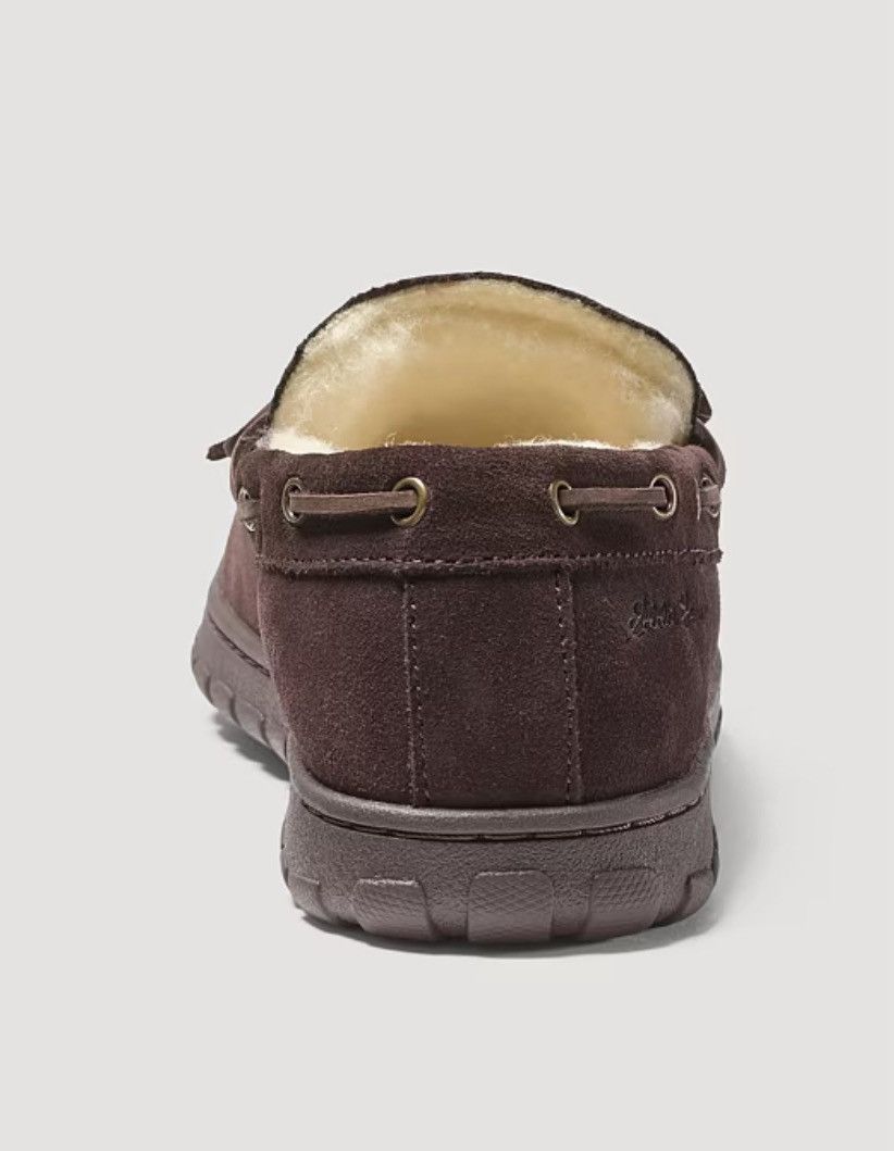 Eddie Bauer Eddie Bauer Shearling-Lined Moccasin Slippers Size US 10 / EU 43 - 13 Thumbnail