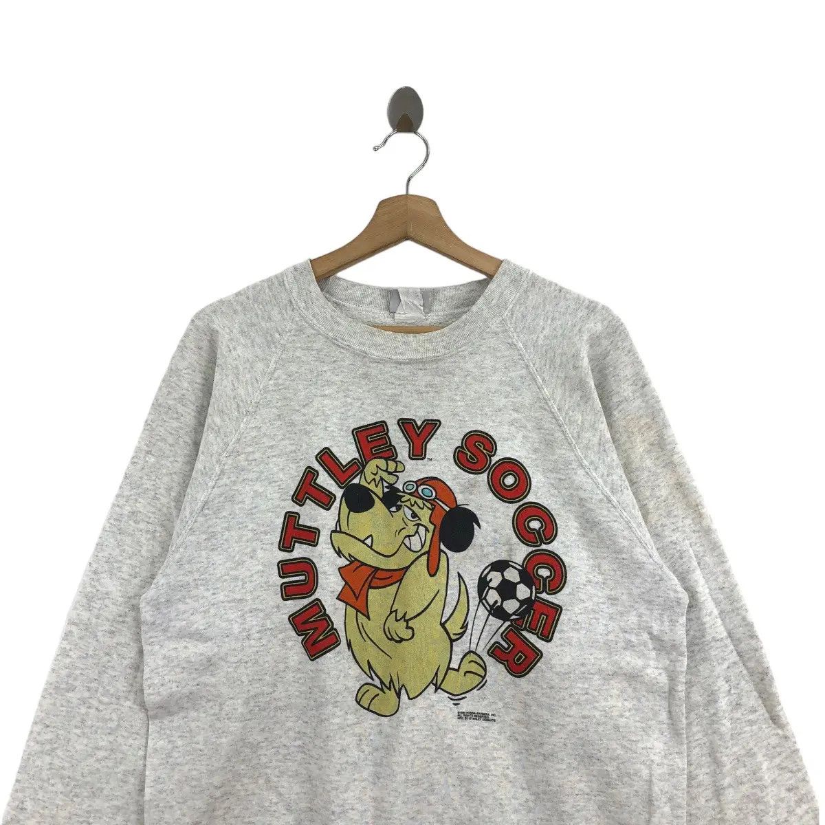 Vintage Vtg 1994 STANLEY DESANTIS MUTTLEY Soccer Sweatshirt HANNA Size US L / EU 52-54 / 3 - 2 Thumbnail
