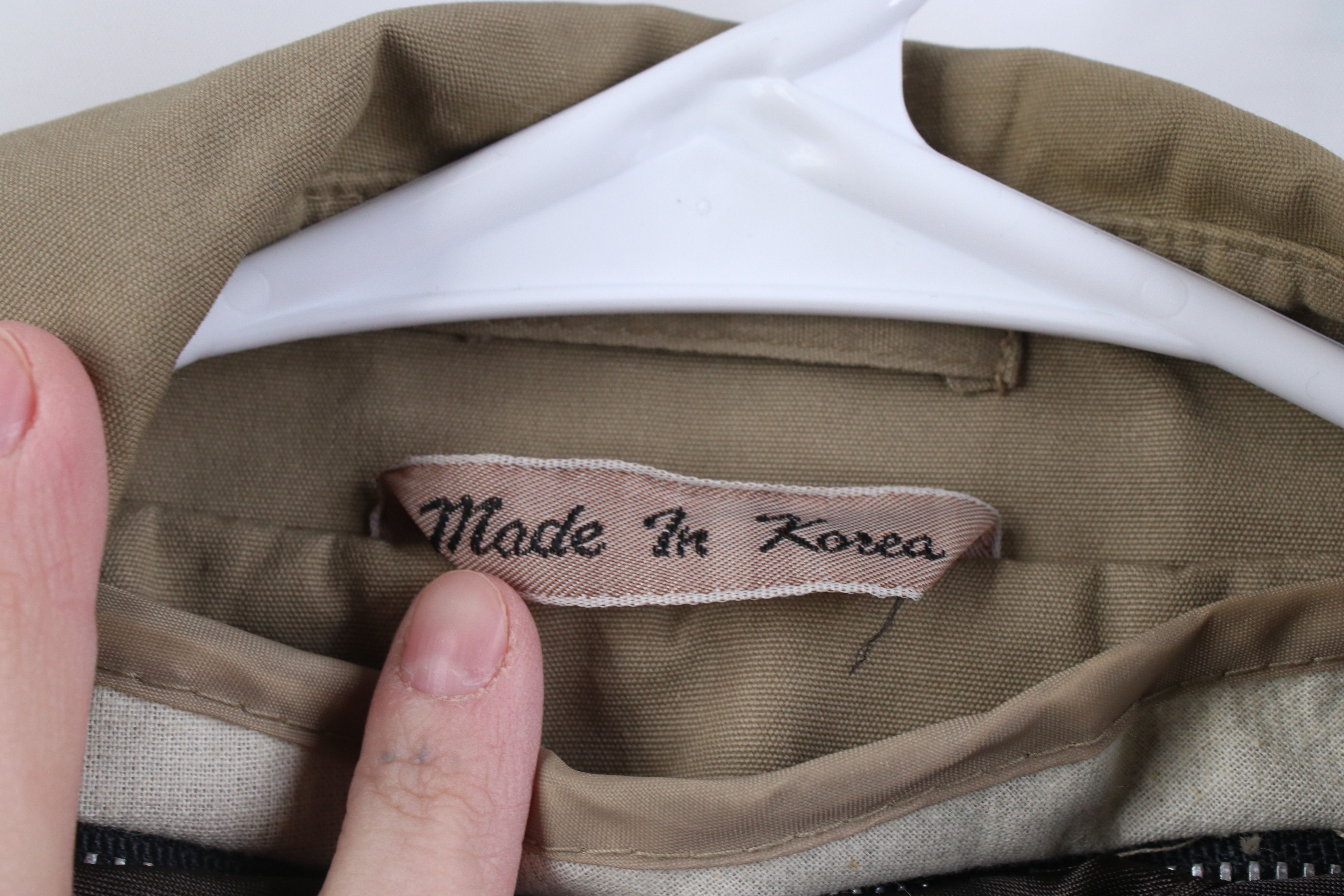 Vintage Vintage 70s Streetwear Trench Coat Rain Jacket Beige Khaki Size US XXL / EU 58 / 5 - 8 Thumbnail