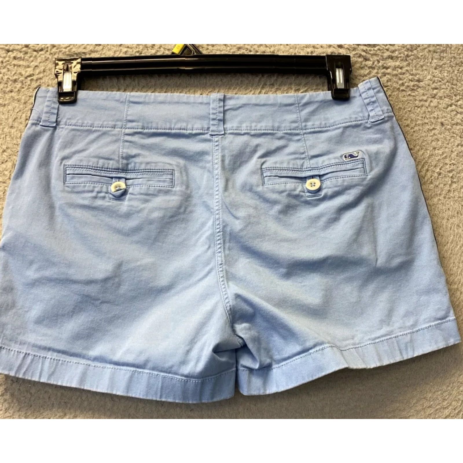 Vineyard Vines VINTAGE Vineyard Vines Chino Shorts Womens 8 Blue Summer Beach Outdoor Casual Travel Khakis Size 30" / US 8 / IT 44 - 7 Thumbnail