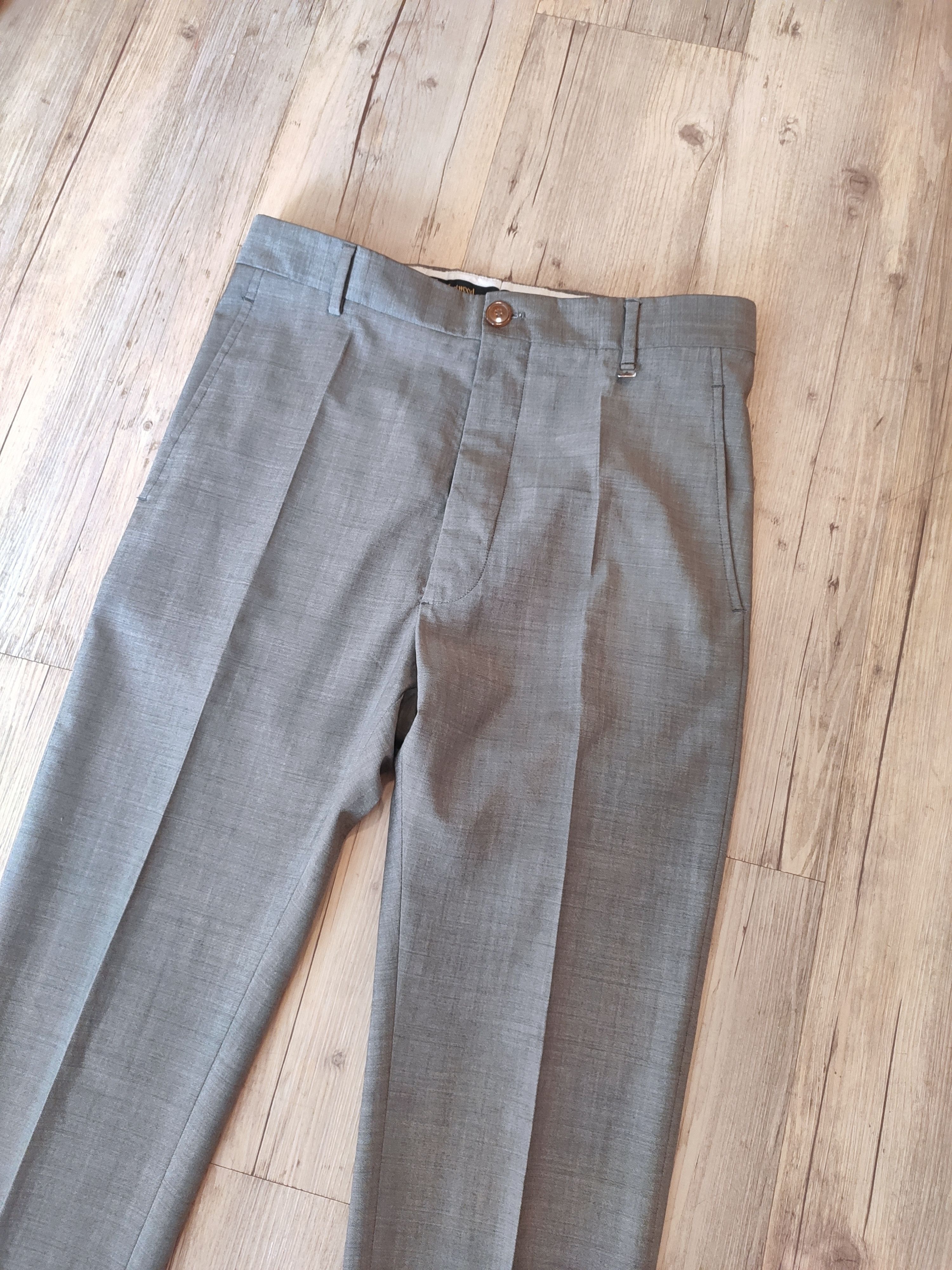 Vivienne Westwood Runway trousers.Like Yohji Yamamoto or Dries van Noten Size US 32 / EU 48 - 2 Thumbnail