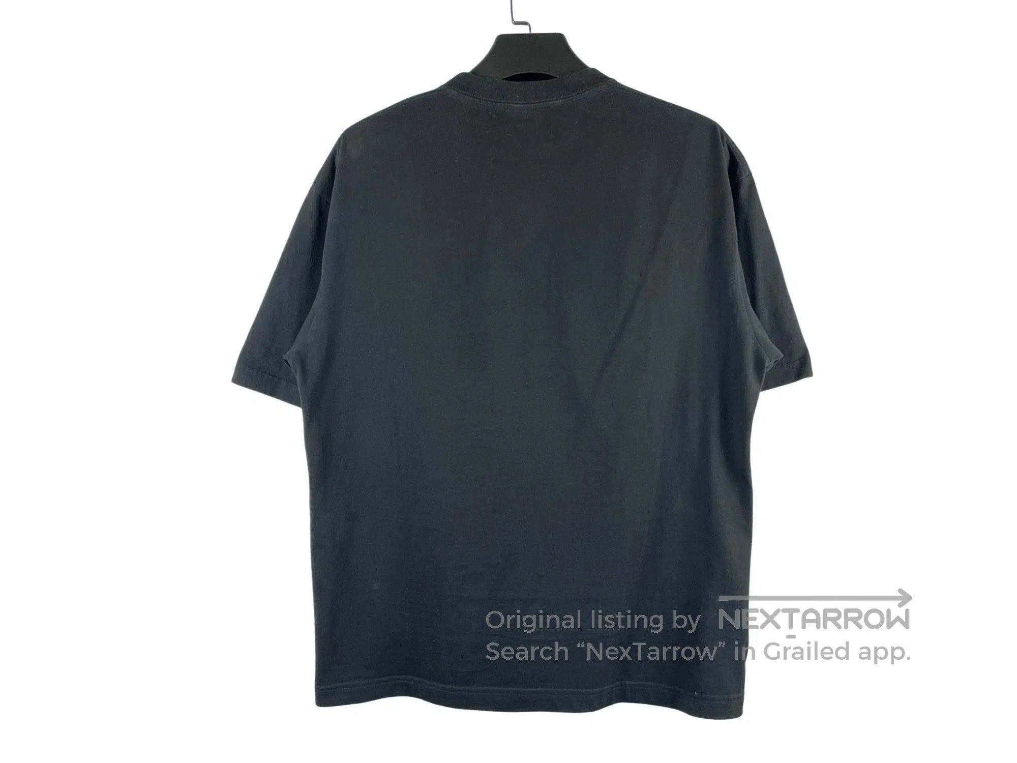 Balenciaga Balenciaga Embroidered BB Short Sleeve Size US S / EU 44-46 / 1 - 2 Thumbnail