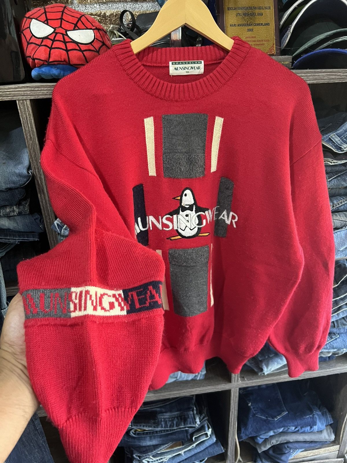 Grand Slam 🔥Vintage Grand Slam Munsingwear Knit Sweatshirt Size US M / EU 48-50 / 2 - 9 Thumbnail