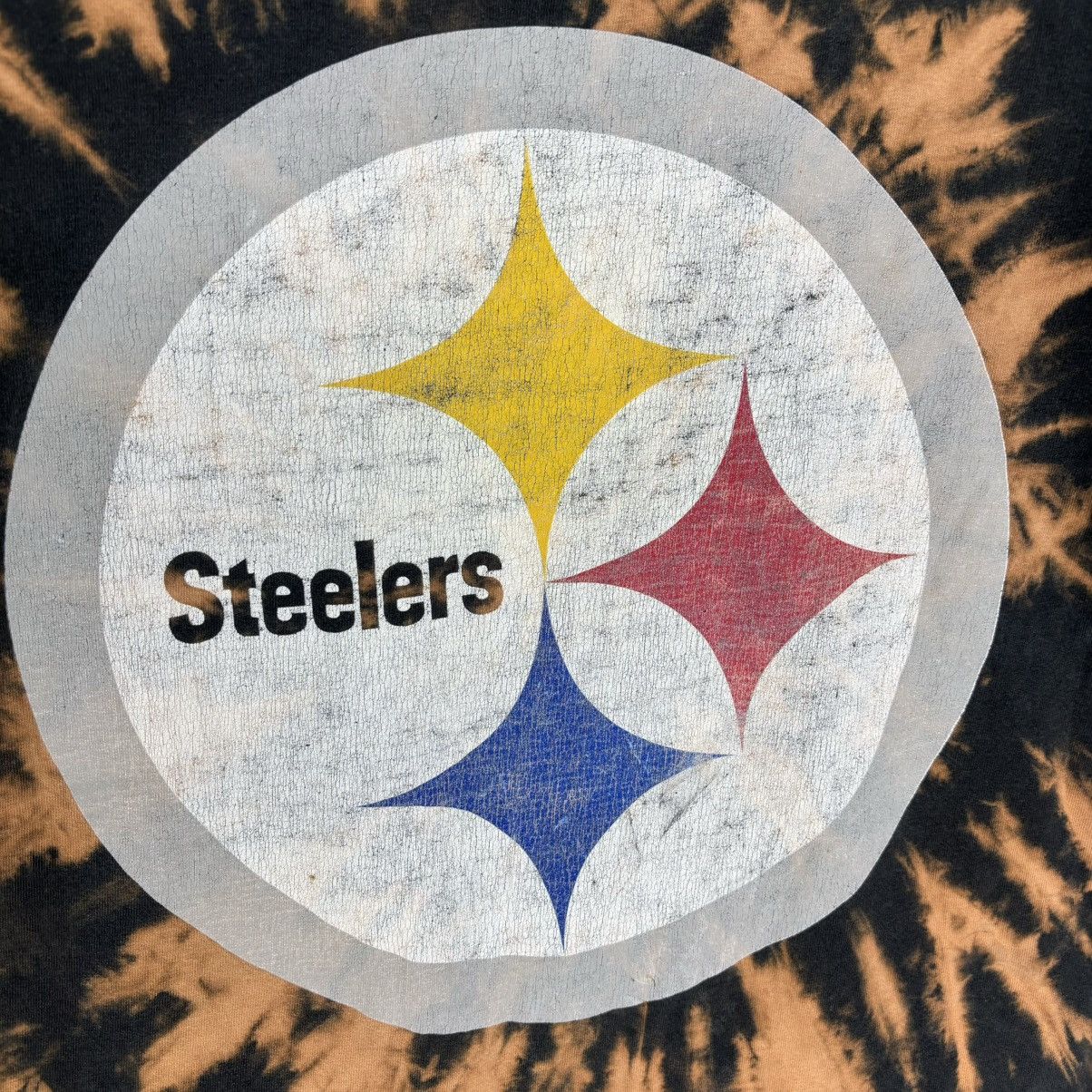 NFL × Vintage Vintage NFL Steelers Big Logo Tie Dye Tee Size US M / EU 48-50 / 2 - 2 Thumbnail
