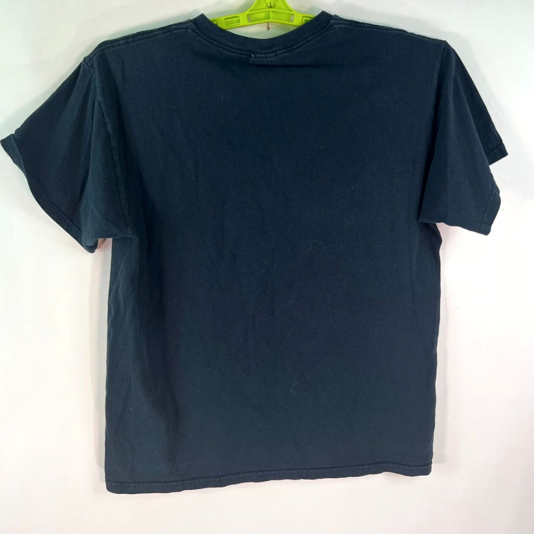 Fruit Of The Loom Fruit of the Loom Graphic Tee Mens Black Size L Short Sleeve Crew Neck Vintage Octopus Lime Green Size US L / EU 52-54 / 3 - 4 Thumbnail