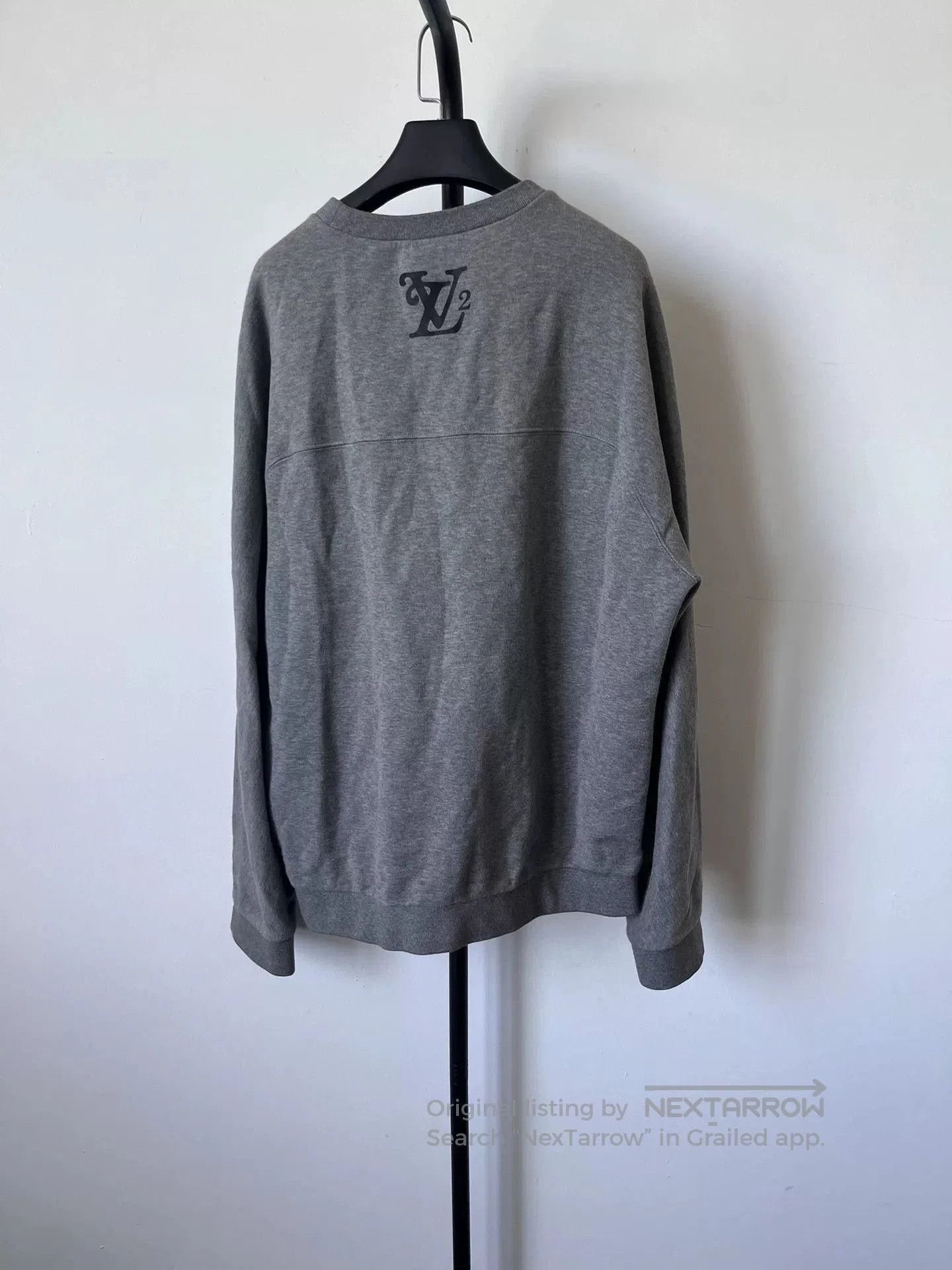 Louis Vuitton louis vuitton x nigo gray sweatshirt unisex. Size US L / EU 52-54 / 3 - 2 Thumbnail