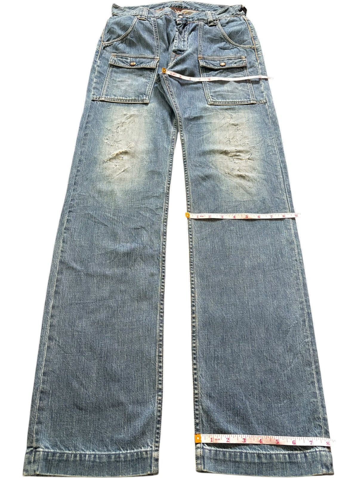 45rpm Vintage 45 Rpm Distress Loose Bush Pant Jeans Size US 30 / EU 46 - 8 Thumbnail