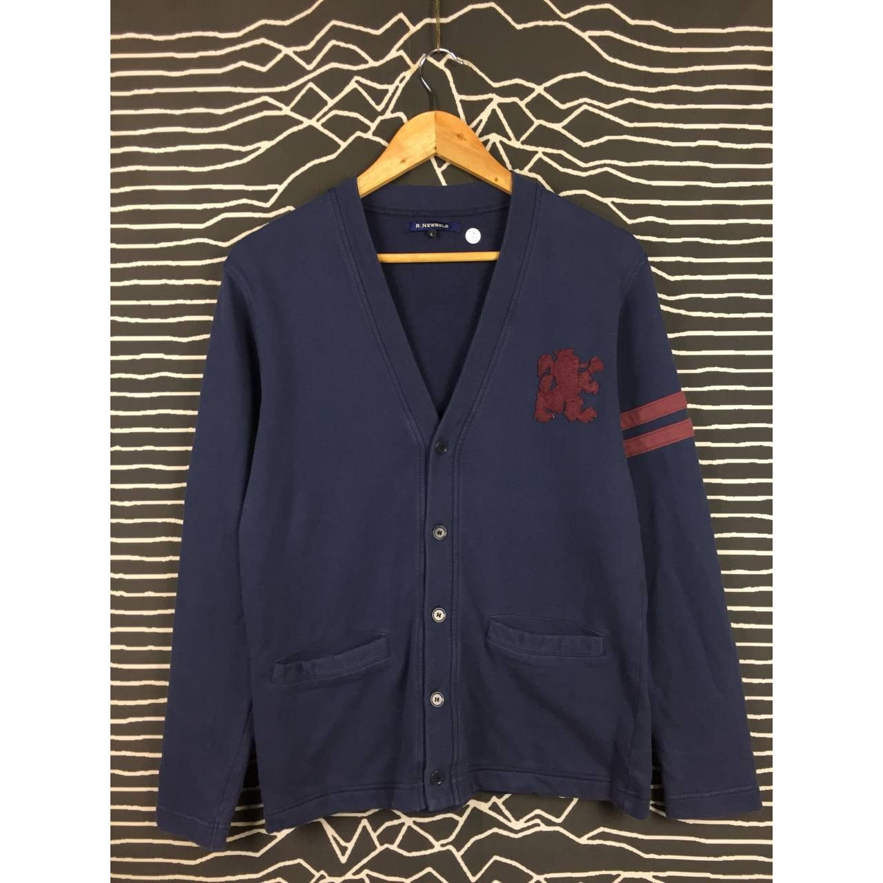 Paul Smith × R.Newbold R.Newbold Embroidered Logo Cardigan Sweater Size S Size US S / EU 44-46 / 1 - 1 Thumbnail