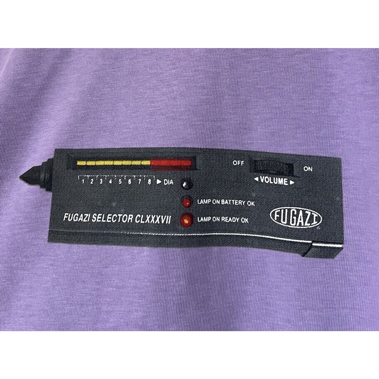 Fugazi FUGAZI Diamond Tester T-Shirt Adult L Lilac Boxy Fit Amici Size US L / EU 52-54 / 3 - 3 Thumbnail