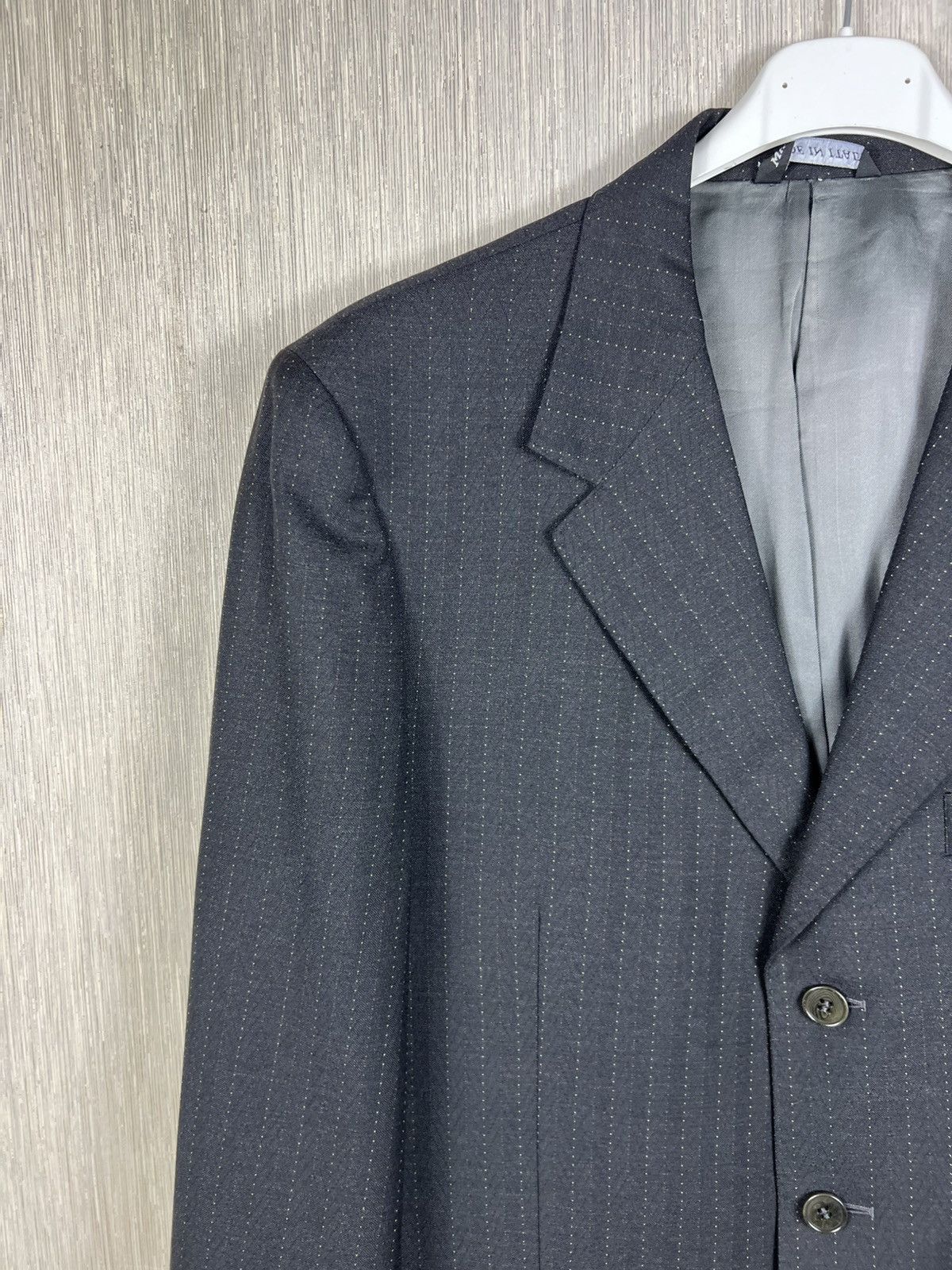 Paul Smith Vintage Paul Smith striped wool blazer jacket polka-dot Size 42R - 4 Thumbnail
