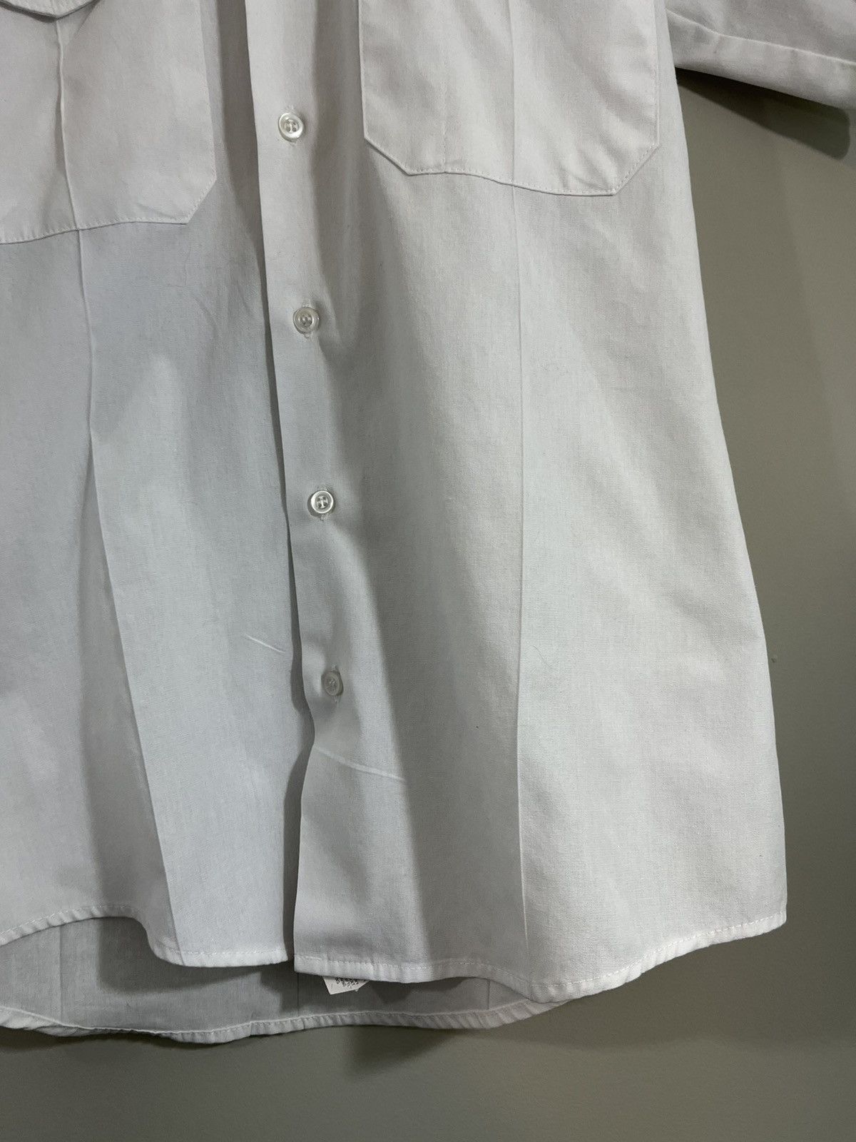 Vintage French Pilot Epaulette Military Pleated Shirt Size US M / EU 48-50 / 2 - 6 Thumbnail