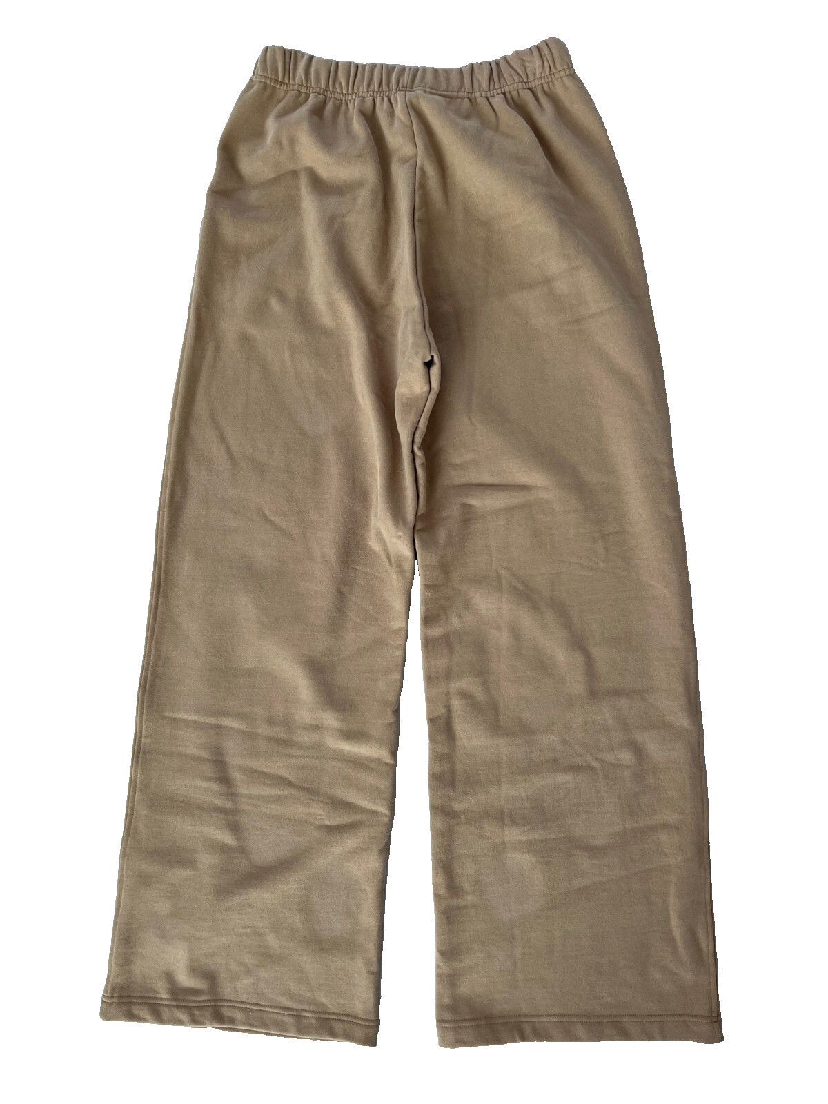 Good American Good American Palazzo Wide Leg Sweatpants Dark Beige ( 2 ) Size 26" / US 2 / IT 38 - 2 Thumbnail