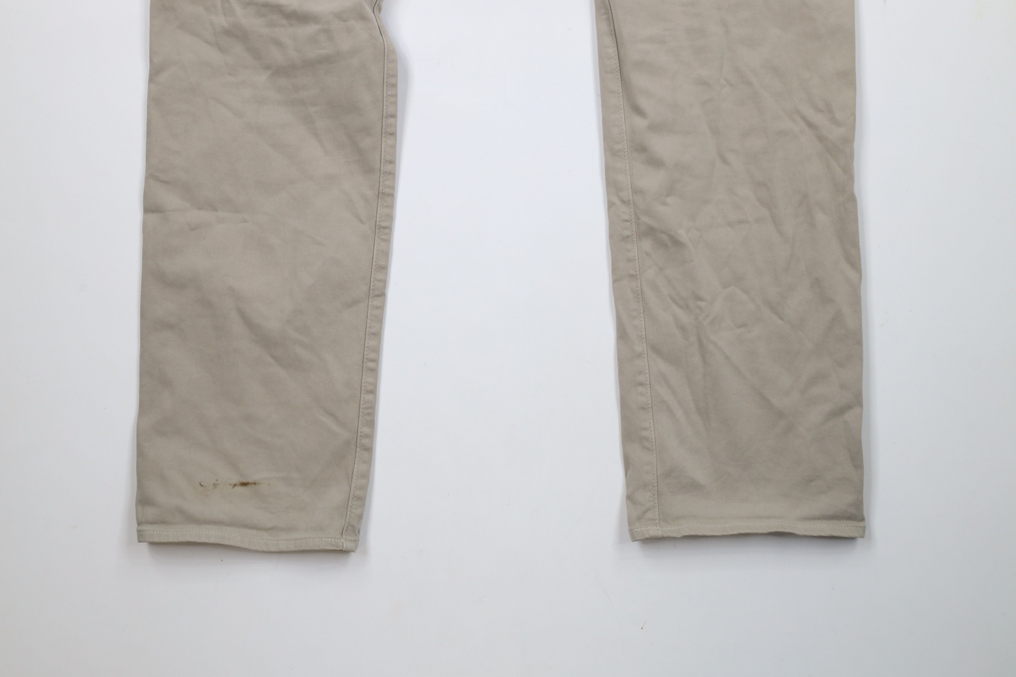 AG Adriano Goldschmied × Vintage Adriano Goldschmied The Graduate Tailored Leg Pants Beige Size US 36 / EU 52 - 12 Thumbnail