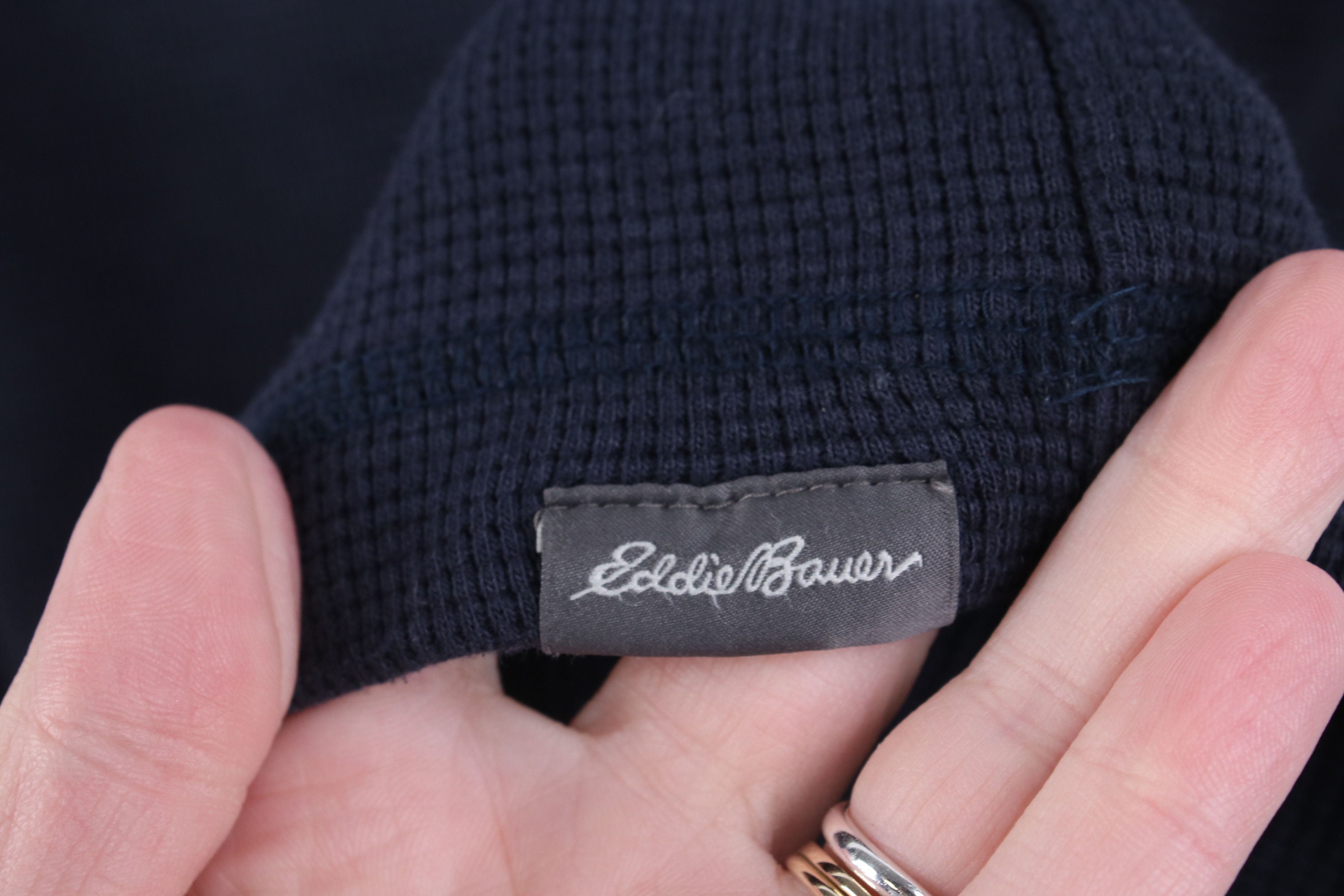 Eddie Bauer Vintage Eddie Bauer Thermal Waffle Knit Long Sleeve T-Shirt Size US M / EU 48-50 / 2 - 5 Thumbnail