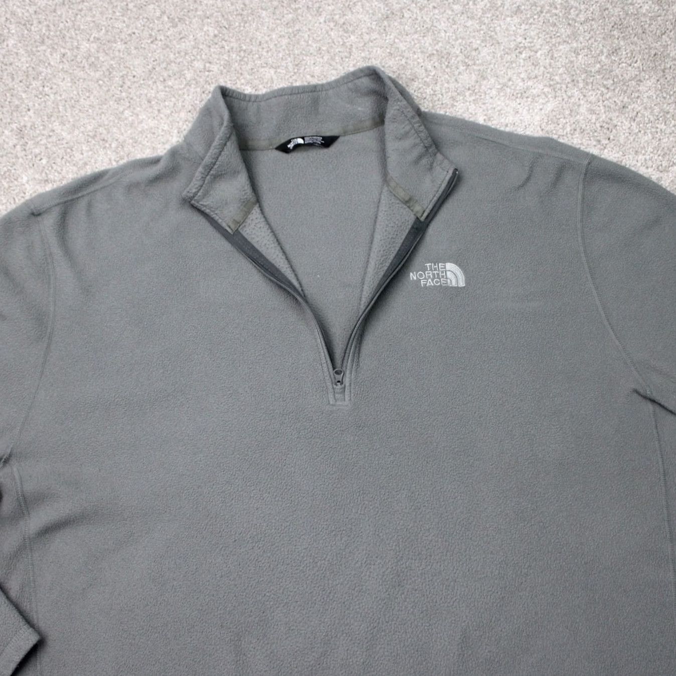 The North Face The North Face Sweatshirt Mens 3XL Gray TKA 100 Glacier 1/4 Zip Long Sleeve Size US XXL / EU 58 / 5 - 4 Thumbnail