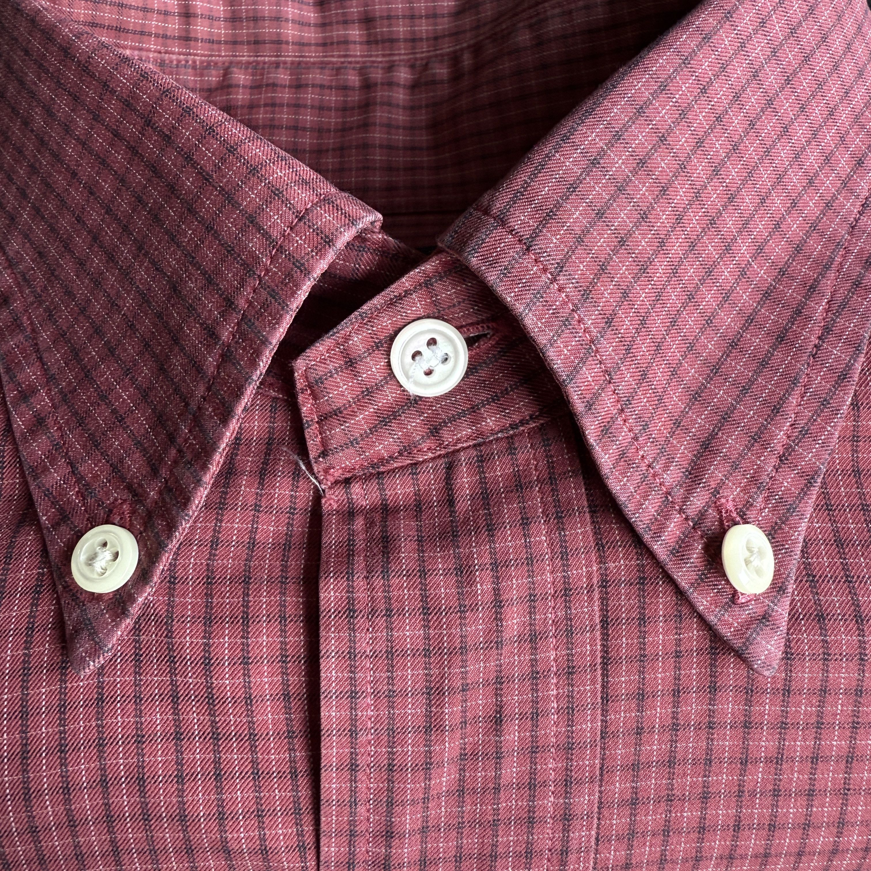 Brooks Brothers Brooks Brothers Red Check Cotton Button-Down Shirt Size US M / EU 48-50 / 2 - 3 Thumbnail