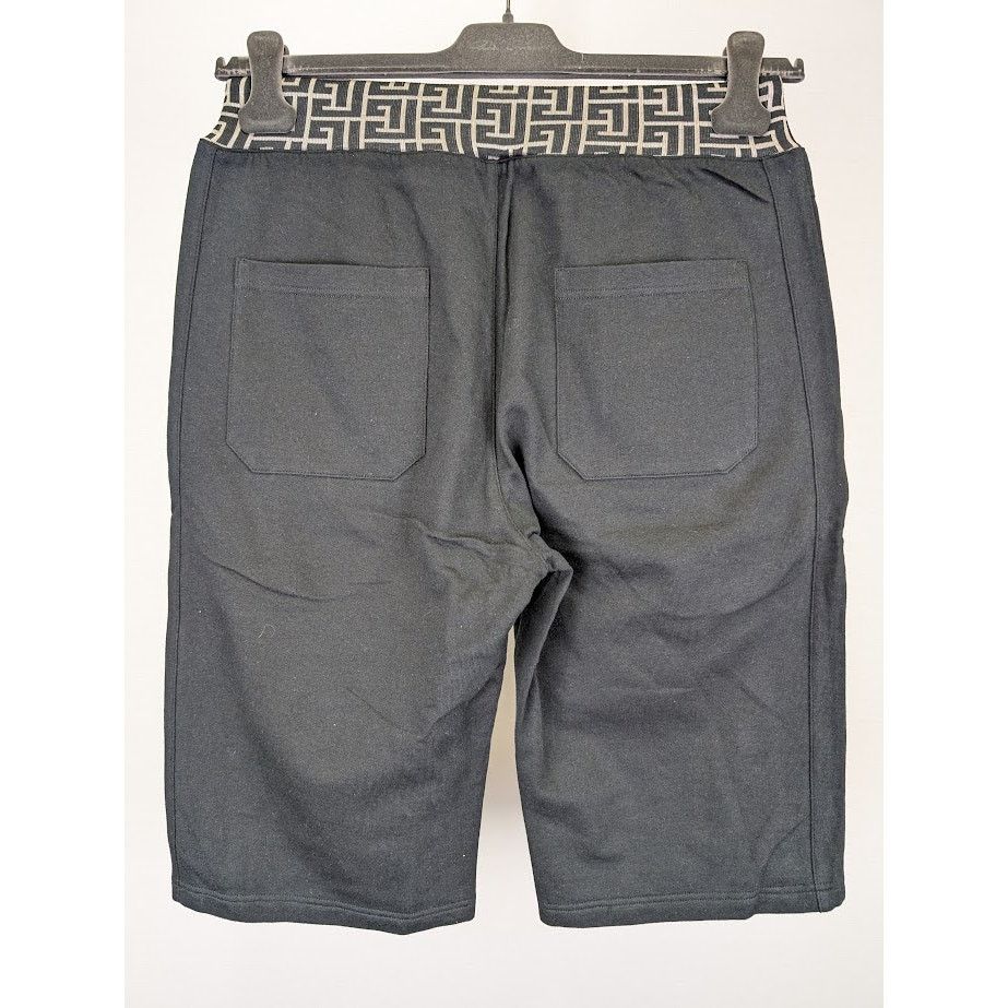 Balmain o1rshd1 Short With Monogram Trim in Black Size US 32 / EU 48 - 14 Thumbnail