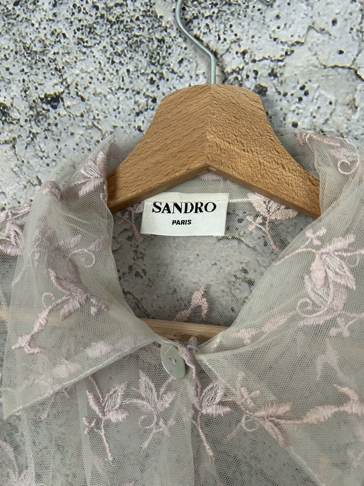 Designer × Sandro Vintage Sandro Paris Avantgarde Archival Luxury Designer 90s Size L / US 10 / IT 46 - 3 Thumbnail