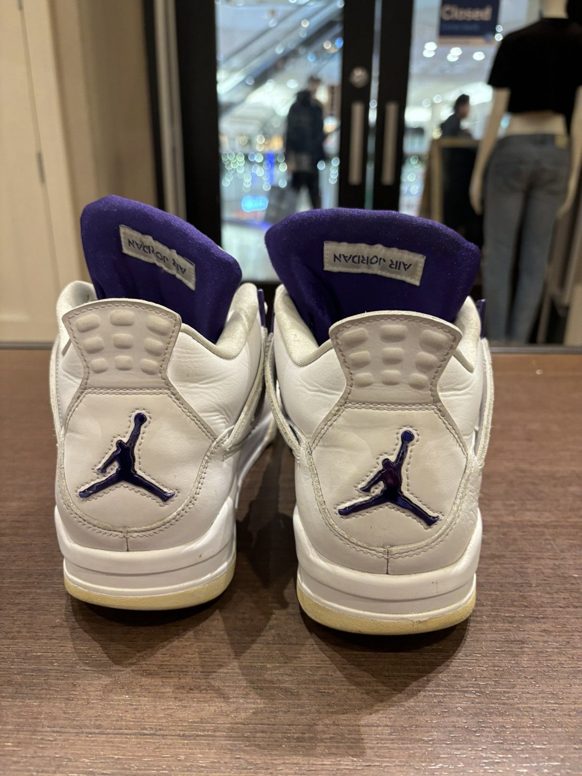 Jordan Brand Jordan 4 ‘Metallic Purple’ Size US 9 / EU 42 - 3 Thumbnail