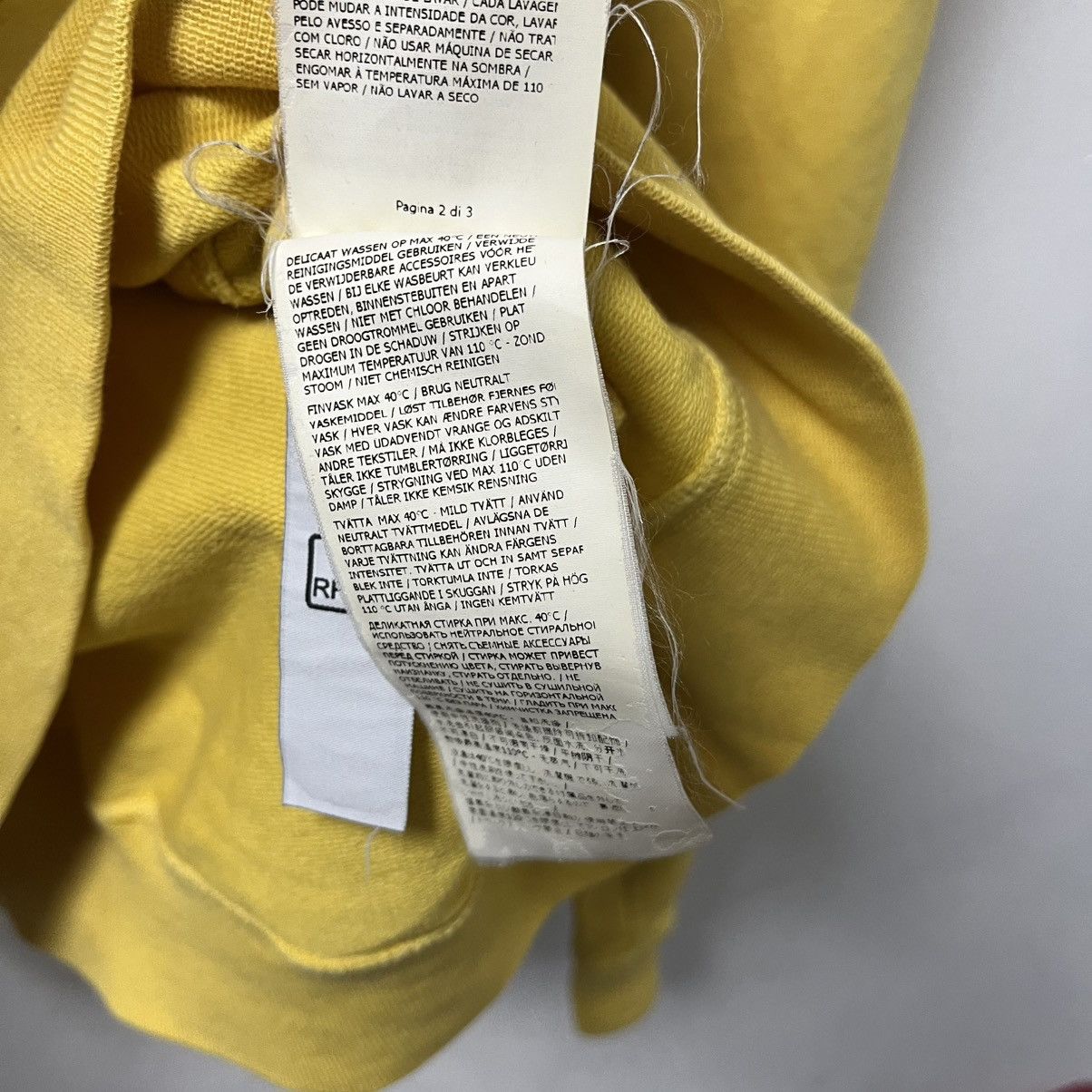 Stone Island Stone Island Hoodie Yellow Size L Size US L / EU 52-54 / 3 - 16 Thumbnail