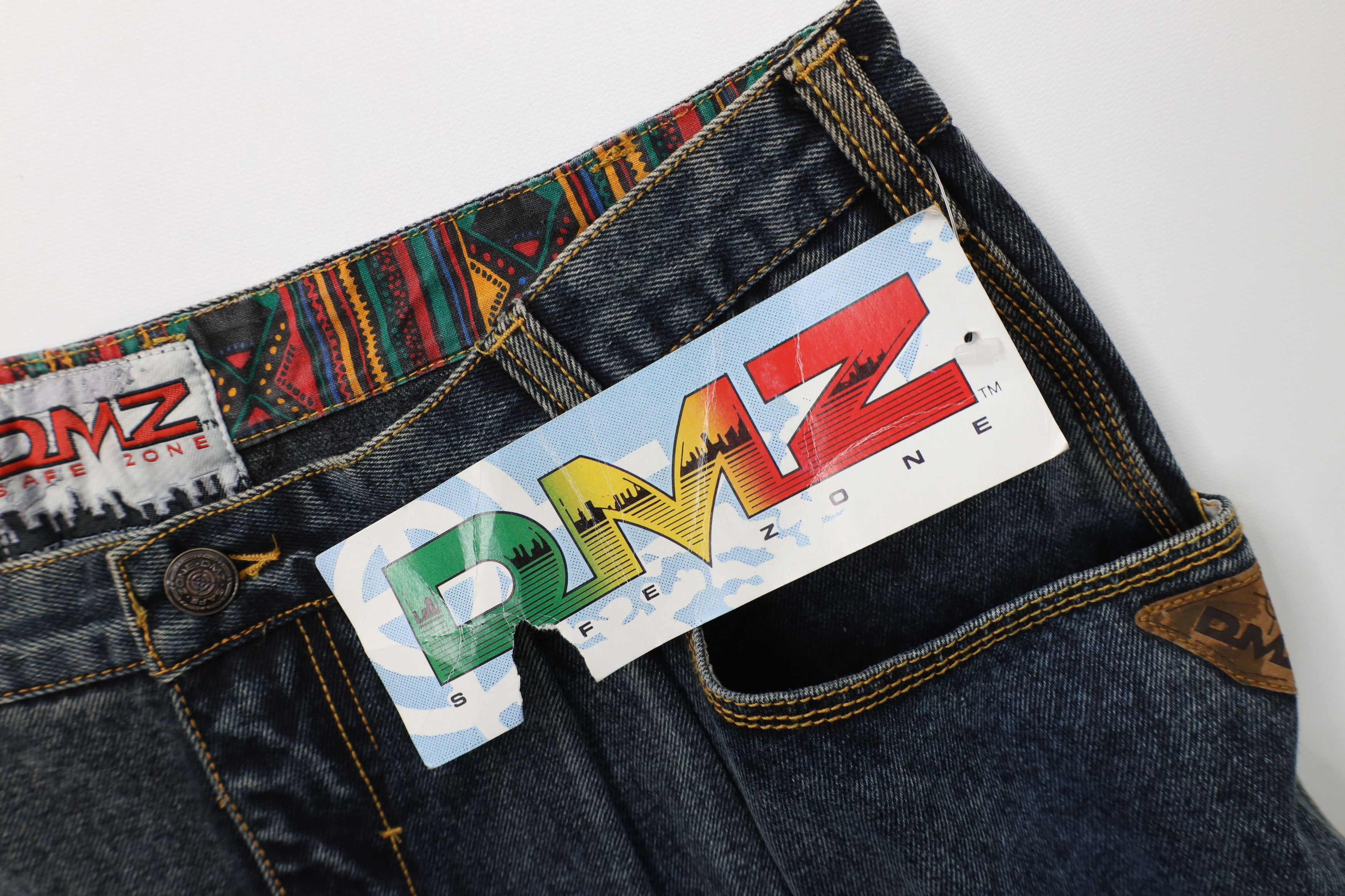 Vintage Deadstock Vintage 90s Streetwear Super Baggy Wide Leg Jeans Size US 40 / EU 56 - 10 Thumbnail