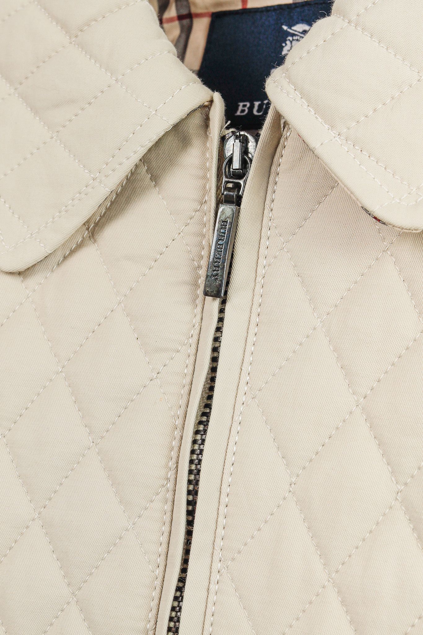 Burberry Burberry White Quilted Snap-Closure Jacket Size XS / US 0-2 / IT 36-38 - 9 Thumbnail