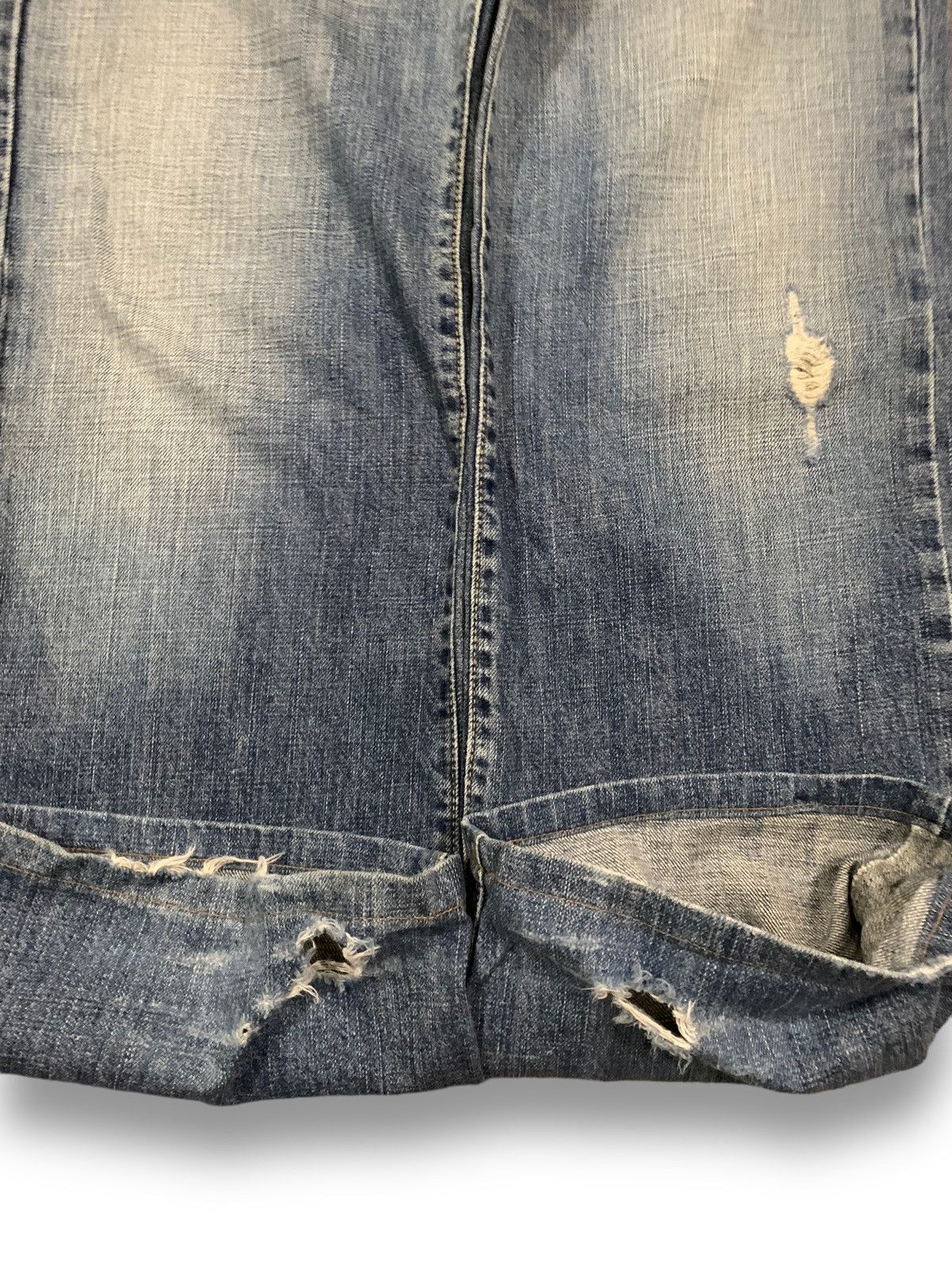 14th Addiction Vintage Japanese Brand Baggy Distressed Punk Style Jeans Size US 30 / EU 46 - 8 Thumbnail