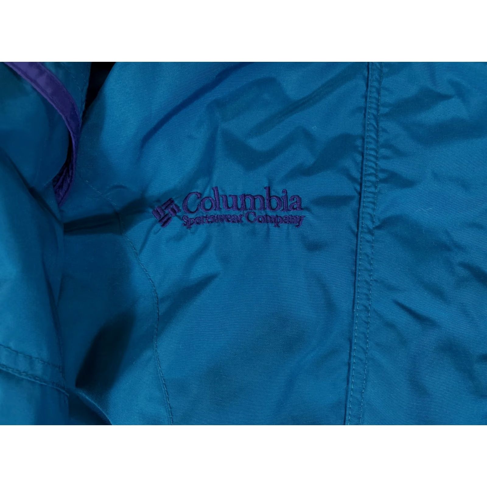 Vintage Columbia Jacket 3 in 1 Y2K Gizzmo Green Purple Winter Womens Small Ski Snow 3 in 1 Jacket Green Purple Winter Womens Small Size S / US 4 / IT 40 - 2 Thumbnail