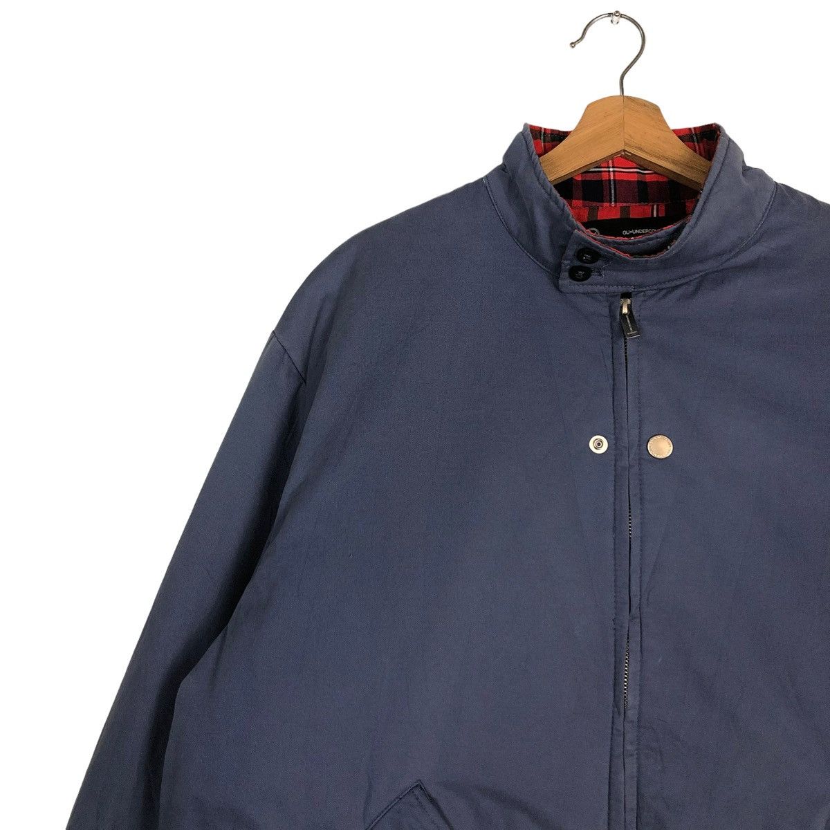 Undercover 🔥BOMBER JACKET GU UNDERCOVER TARTAN DESIGN CHECK Size US XL / EU 56 / 4 - 7 Thumbnail