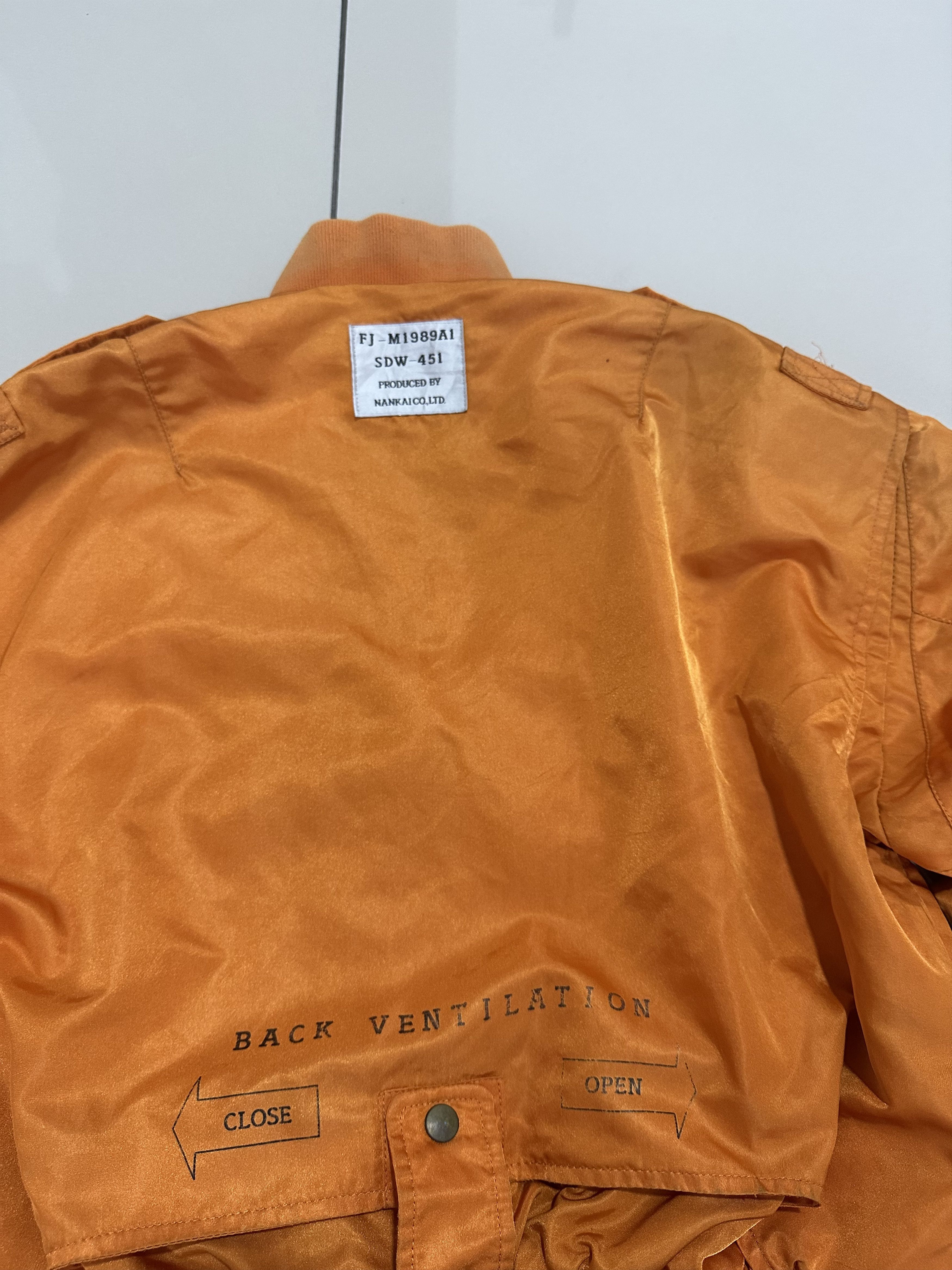 Fox Racing Nankai Bomber MA-1 Jacket Design Tactical Pocket Racing Size US M / EU 48-50 / 2 - 10 Thumbnail