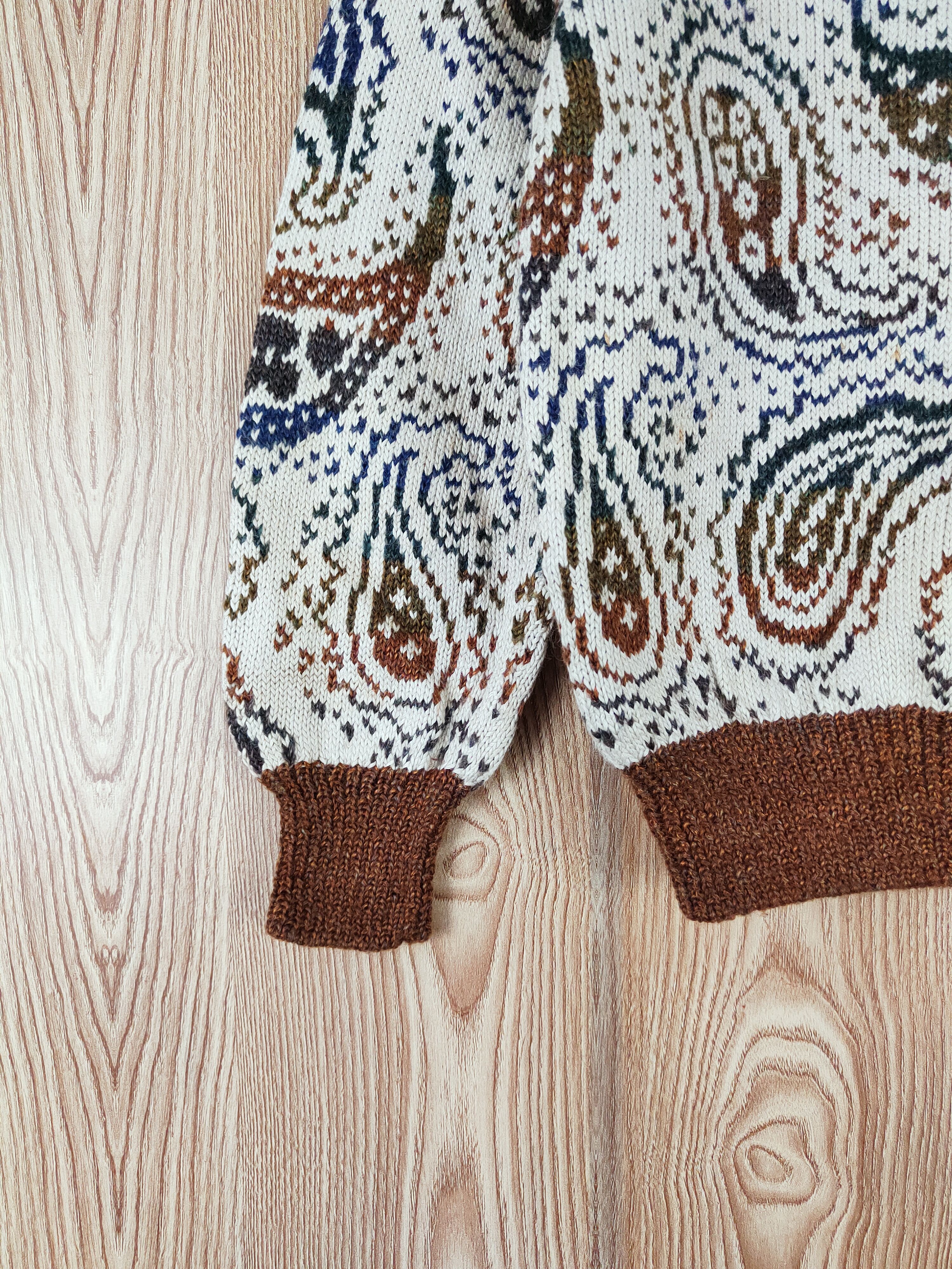 Vintage Japanese Brand Brown Knitwear Sweatshirts #W429 Size XS / US 0-2 / IT 36-38 - 4 Thumbnail