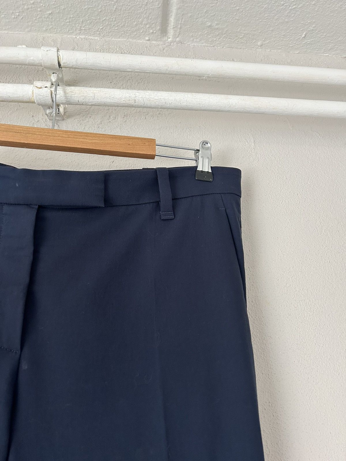 Brunello Cucinelli Navy Cotton Pants Size US 36 / EU 52 - 4 Thumbnail