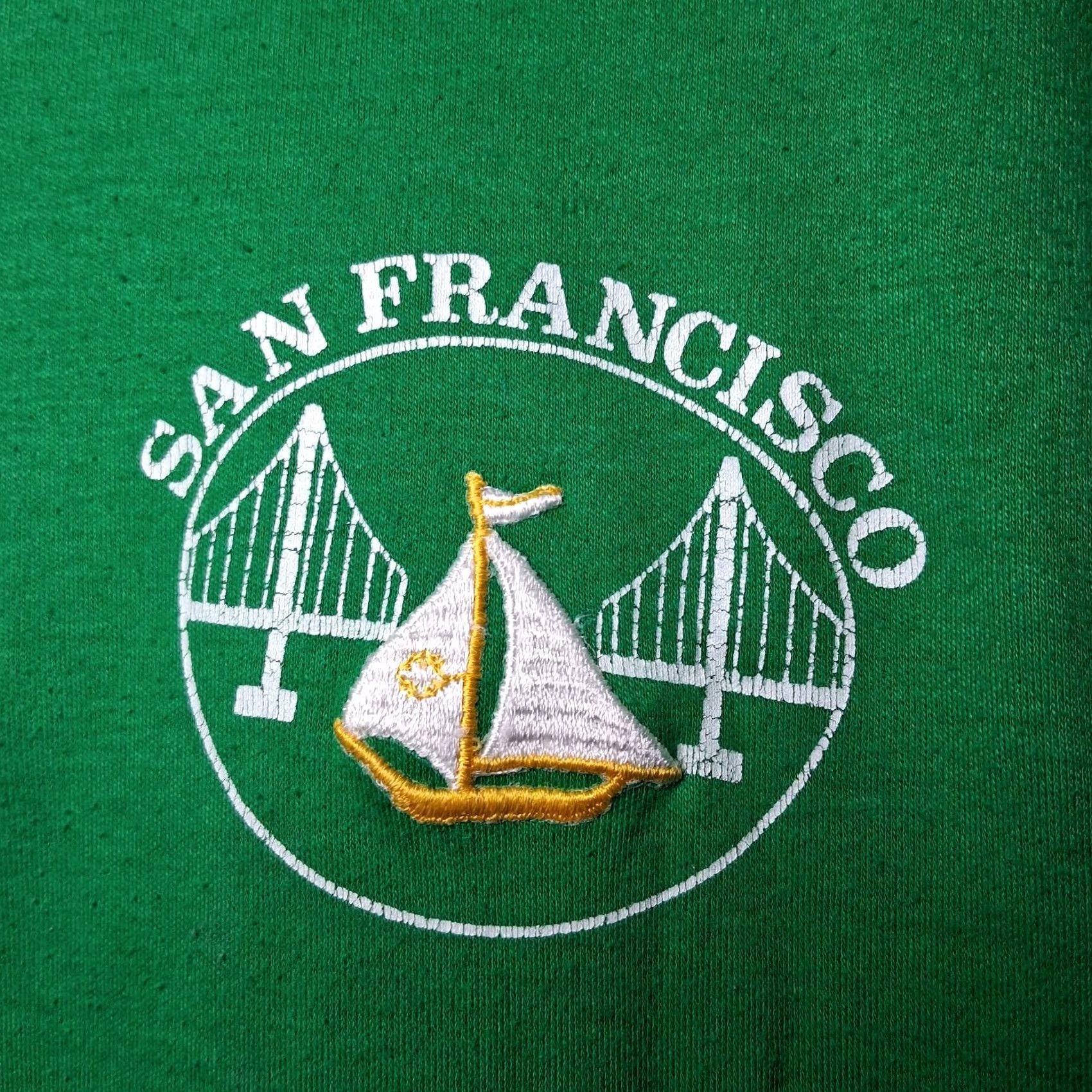 Vintage VINTAGE Medalist-Allen A San Francisco California Henley Shirt XL Slim Single Stitch Green Men Shirt Girls? Size US XL / EU 56 / 4 - 7 Thumbnail