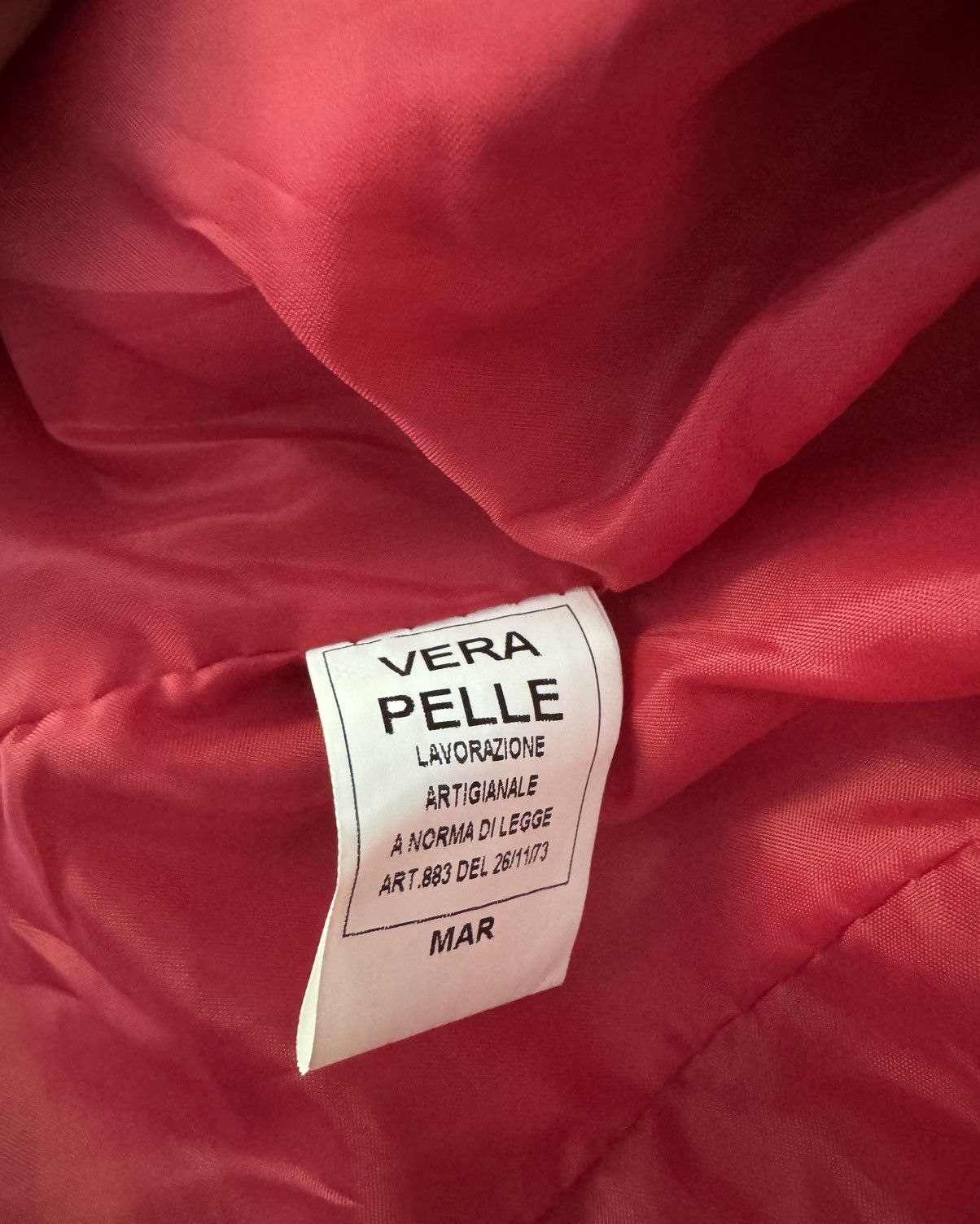 Leather Red Leather Biker Jacket Size US S / EU 44-46 / 1 - 11 Thumbnail