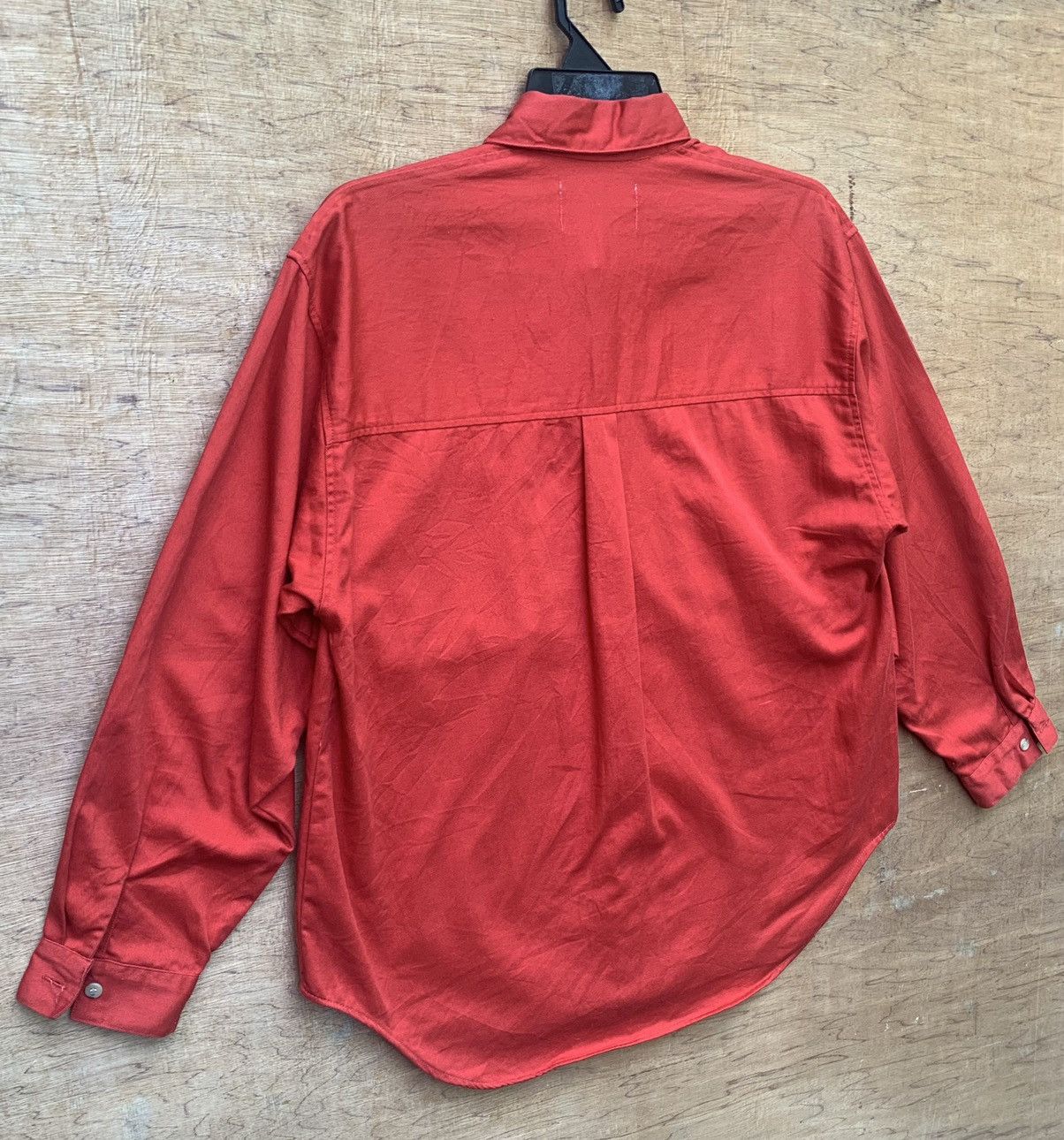 Japanese Brand SAND BEIGE A PARTY OF BOYS Slang Pocket Button Ups Shirt Size US L / EU 52-54 / 3 - 6 Thumbnail