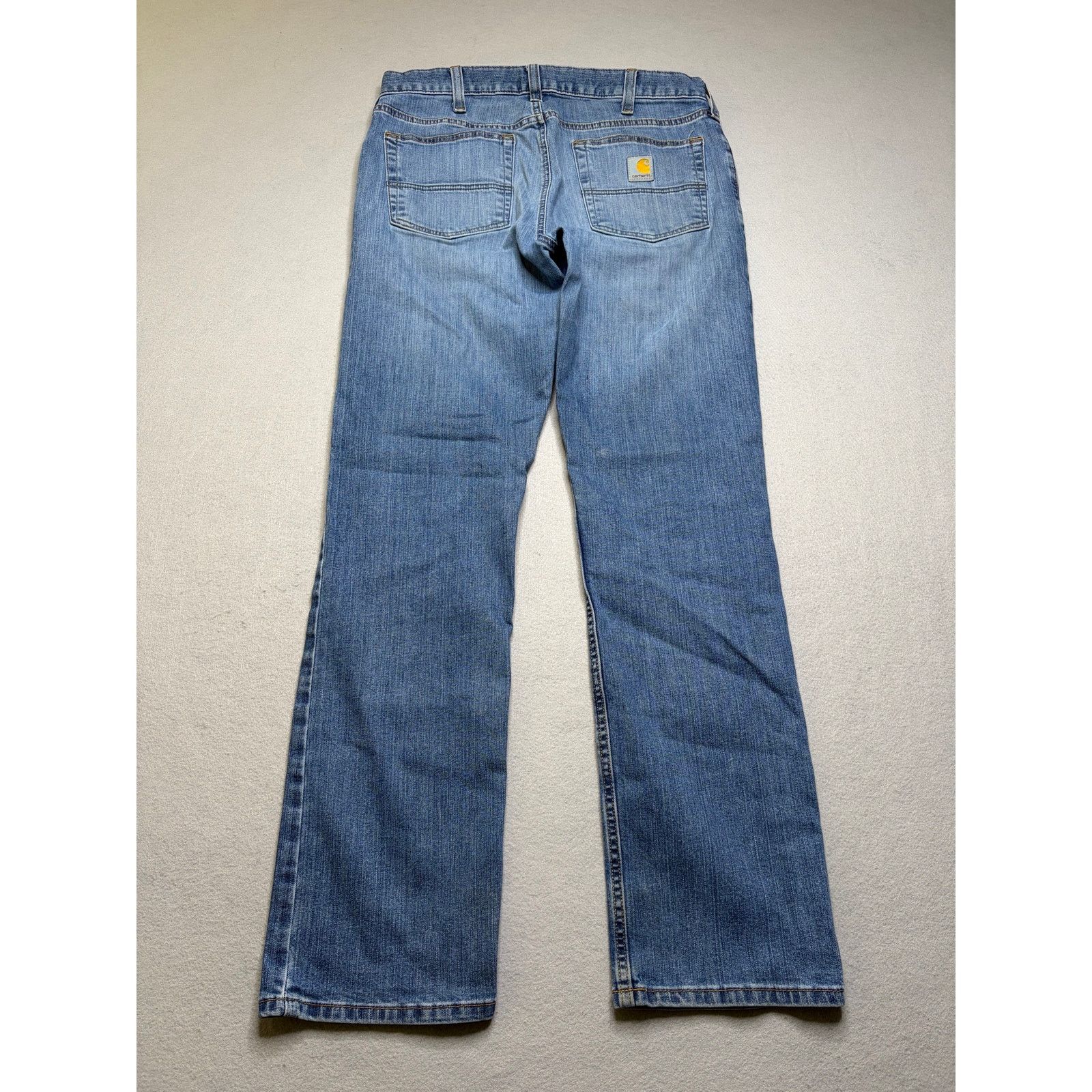 Carhartt Carhartt Relaxed Fit Jeans Men’s 32x32 Light Wash Straight Size US 32 / EU 48 - 3 Thumbnail
